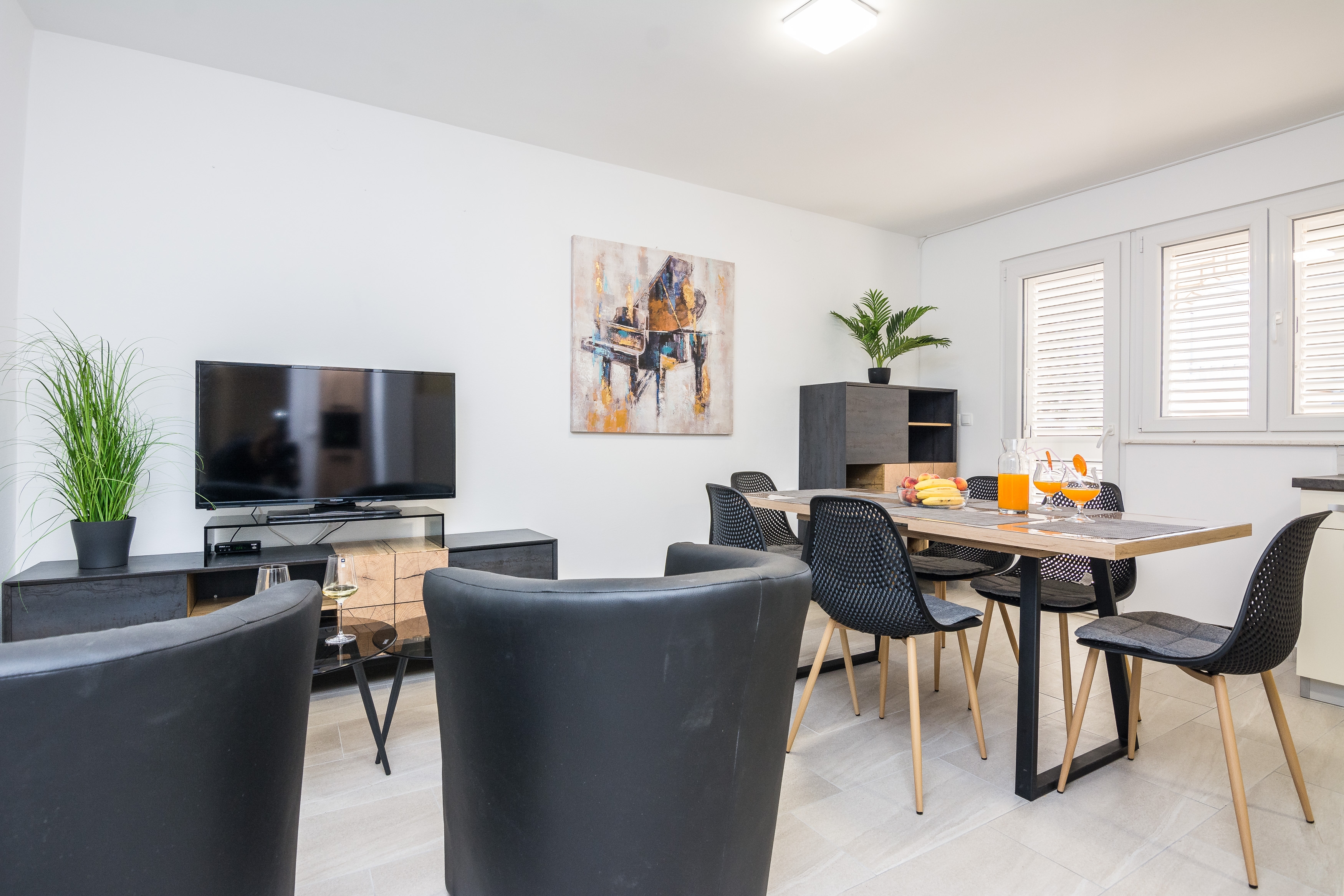 Four-bedroom apartment with terrace Vir (A-20971-a)