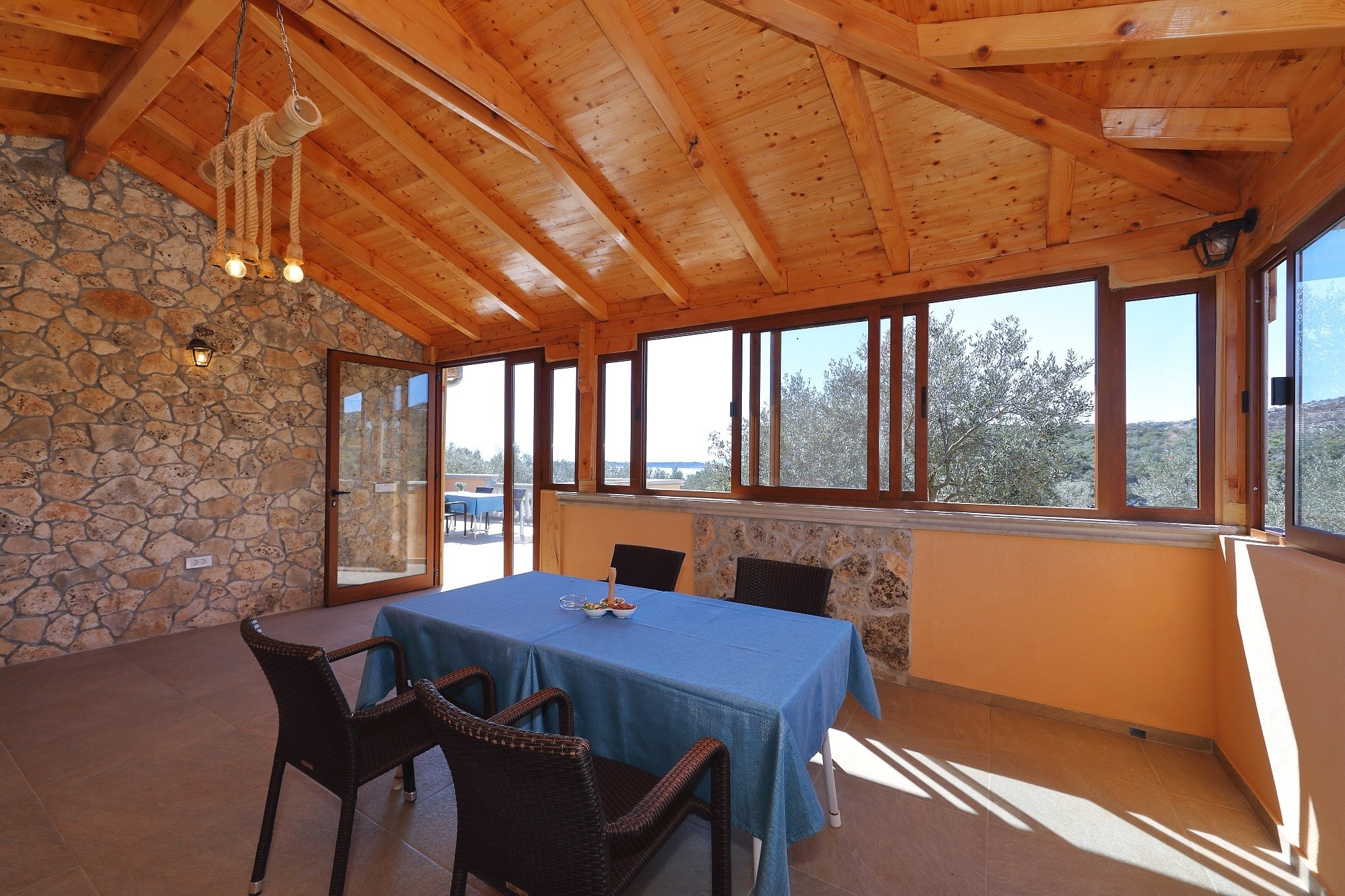 One bedroom house with terrace and sea view Cove Triluke, Pašman (K-20973) One bedroom house with terrace and sea view Cove Triluke, Pašman (K-20973)