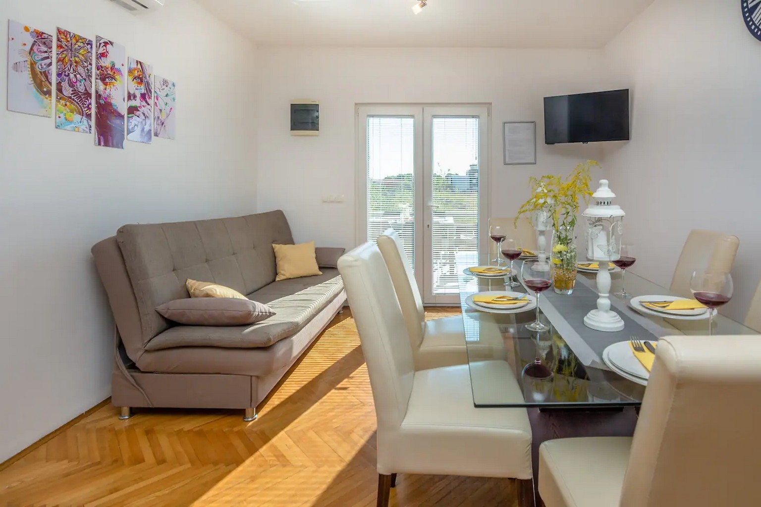 Three bedroom apartment with terrace Vir (A-20987-a)