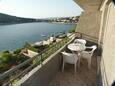 Ražanj, Terrace in the apartment, with a sea view and WiFi.