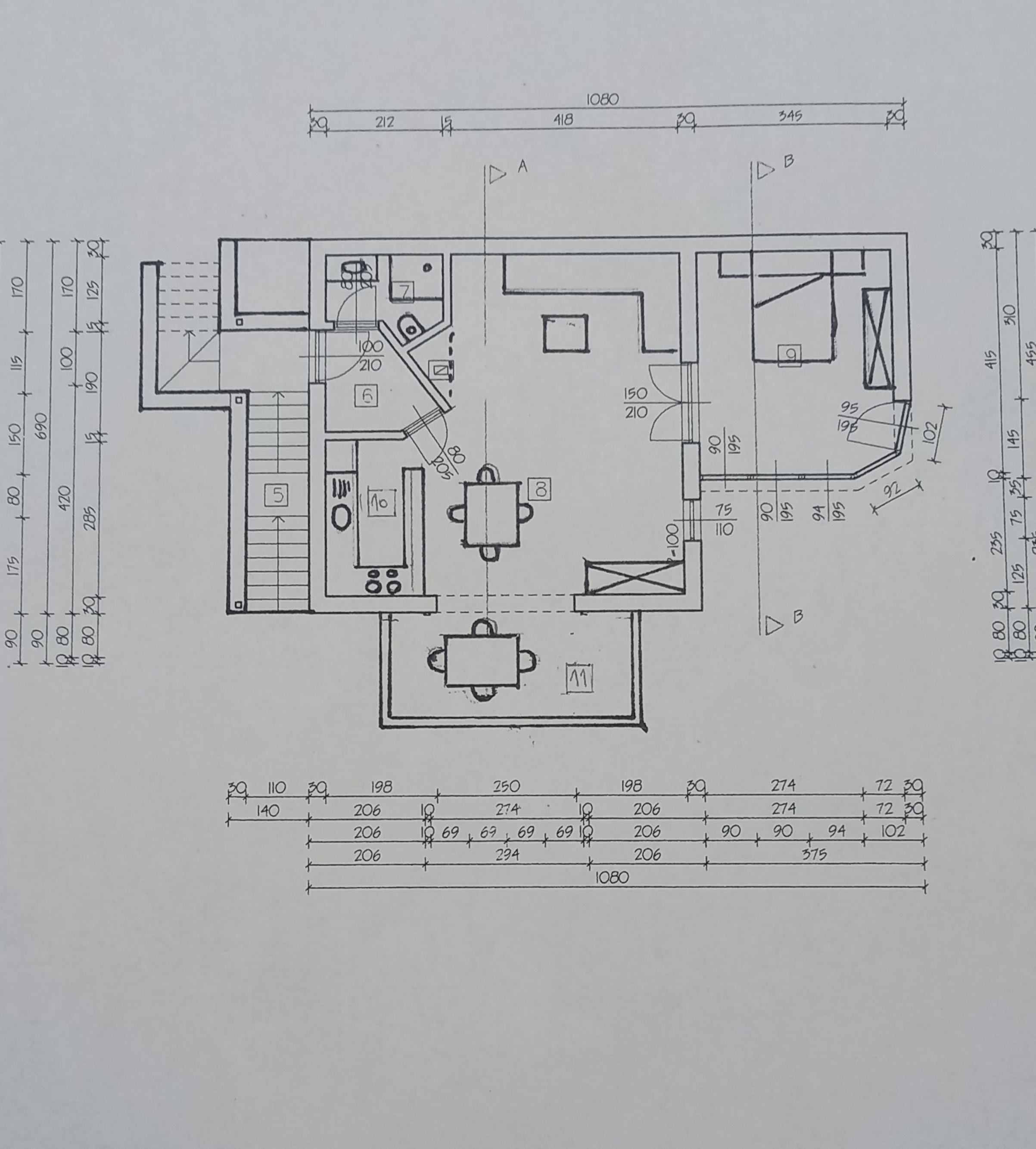 Three bedroom house with terrace Krapina, Zagorje  K