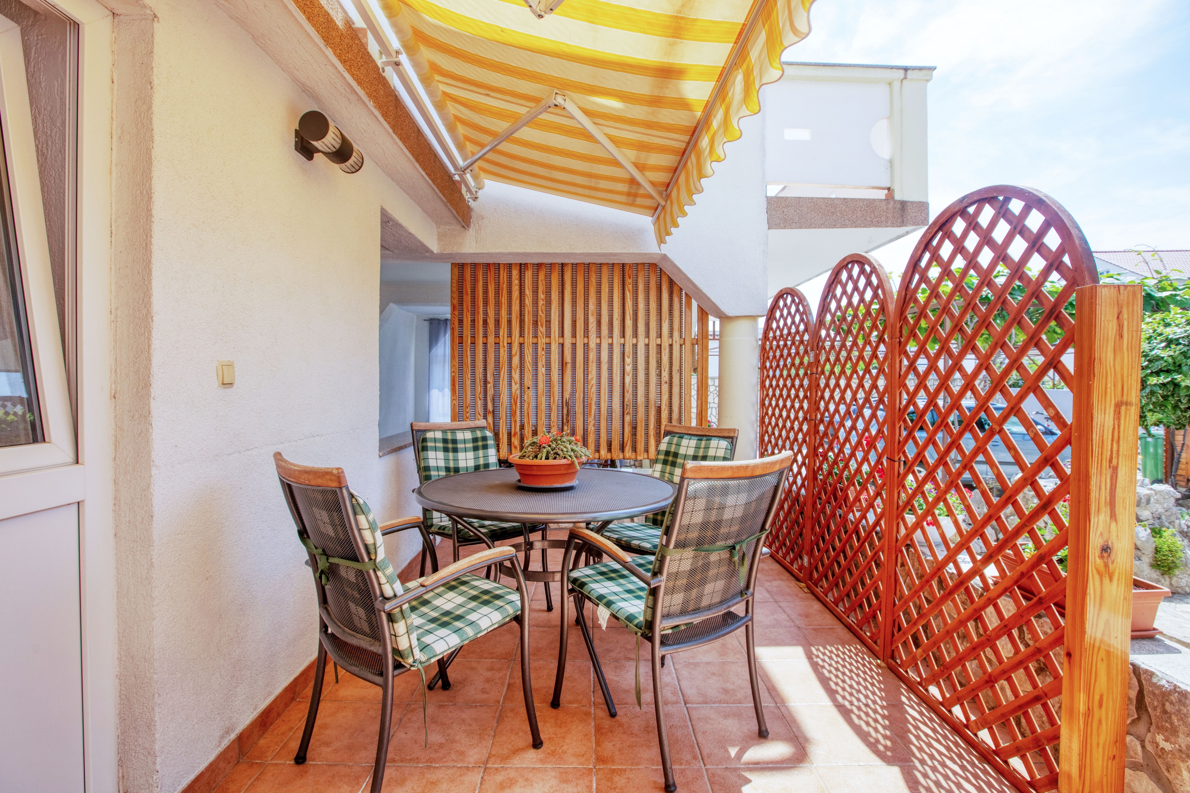 Studio flat with terrace Pirovac, Šibenik  AS-c