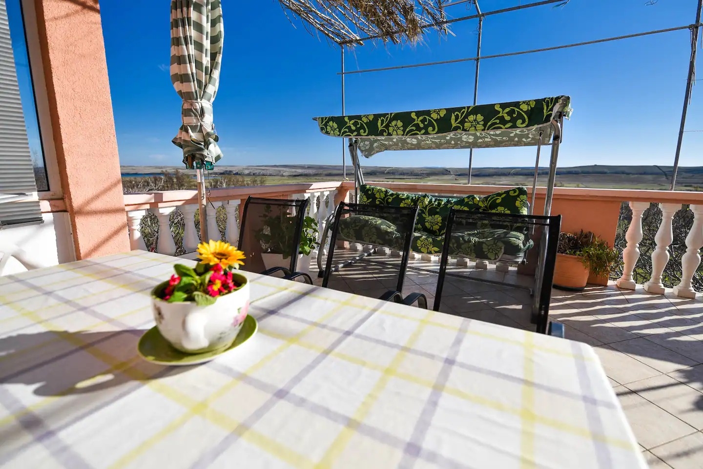 Four bedroom apartment with terrace Stara Vas, Pag  A-a