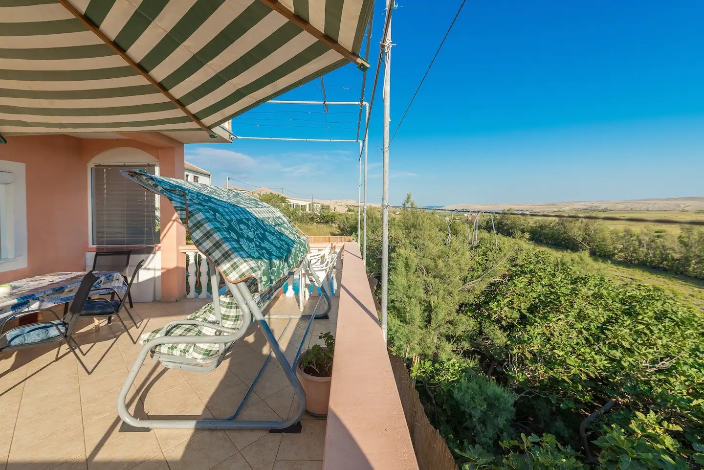 Four bedroom apartment with terrace Stara Vas, Pag  A-a