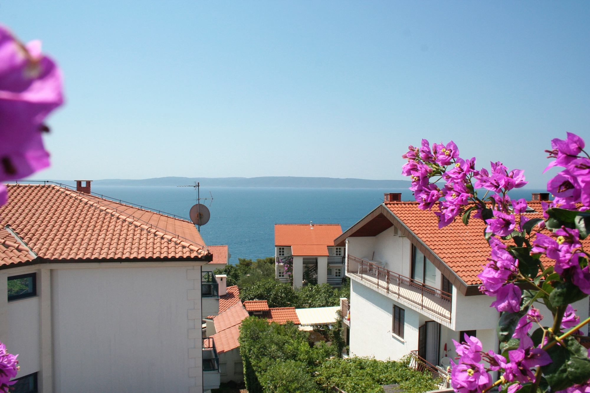 One bedroom apartment with terrace and sea view Rastići, Čiovo  A-a