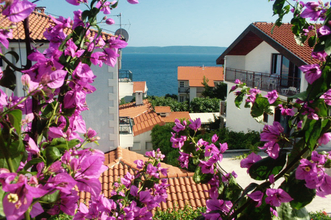 One bedroom apartment with terrace and sea view Rastići, Čiovo  A-b