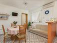 Makarska, Dining room in the apartment, air condition available and WiFi.