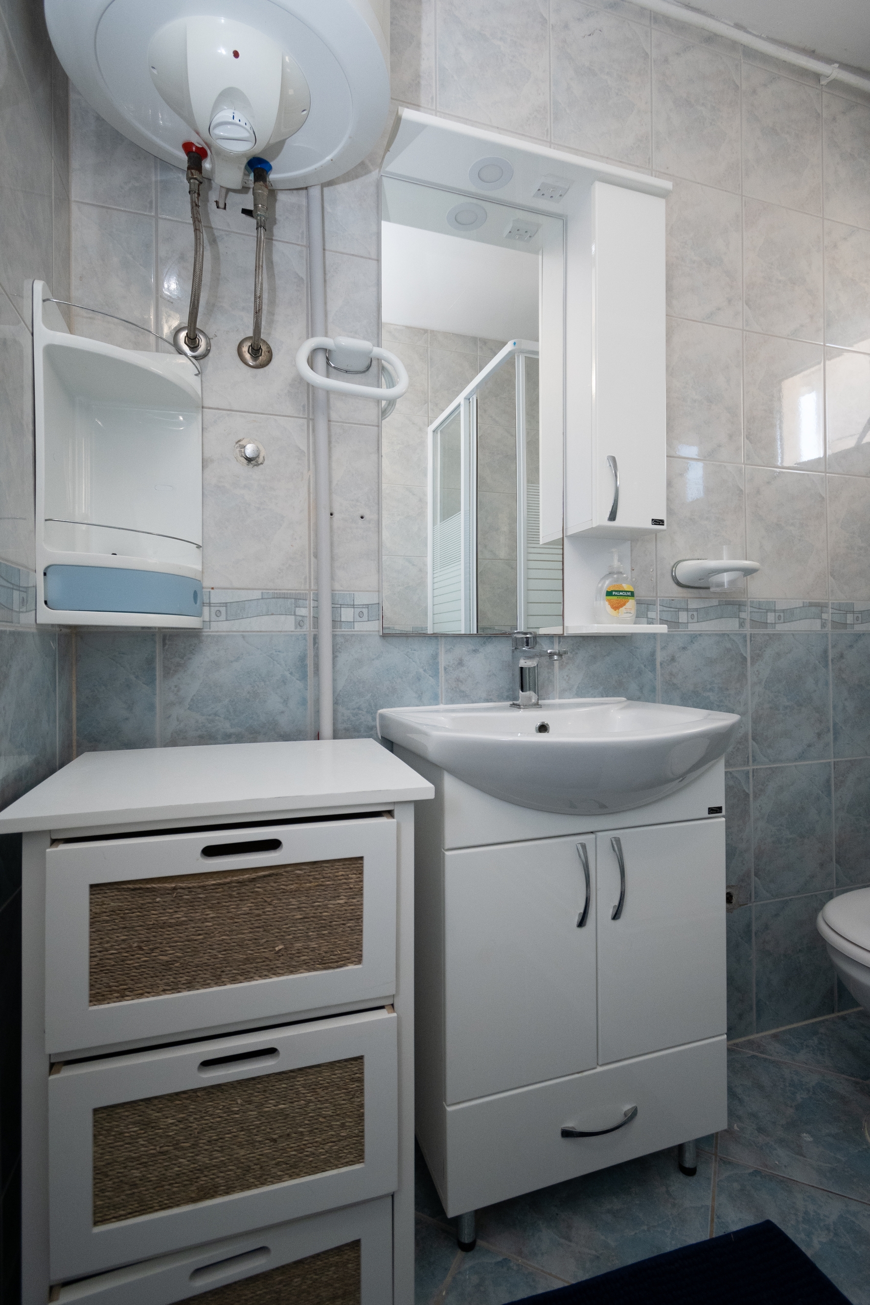 Two bedroom apartment with terrace and sea view Vir  A-a