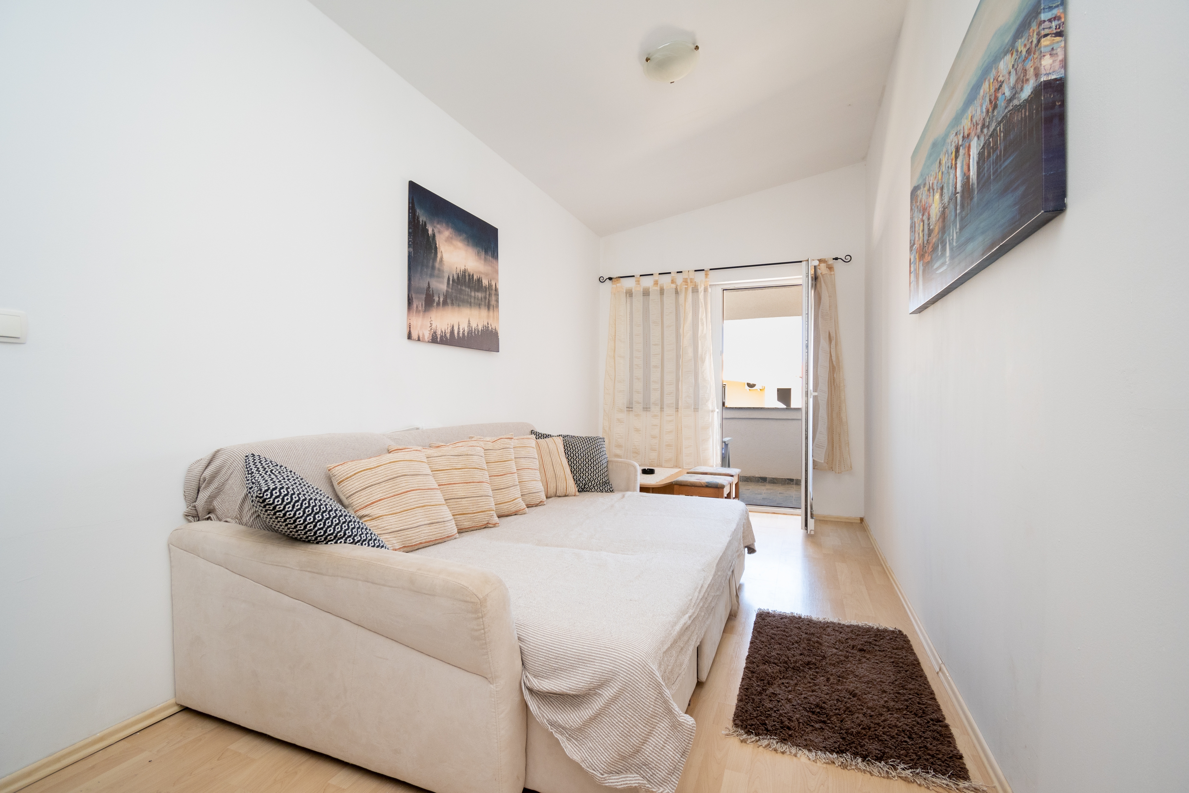 One bedroom apartment with terrace and sea view Vir (A-21081-b)