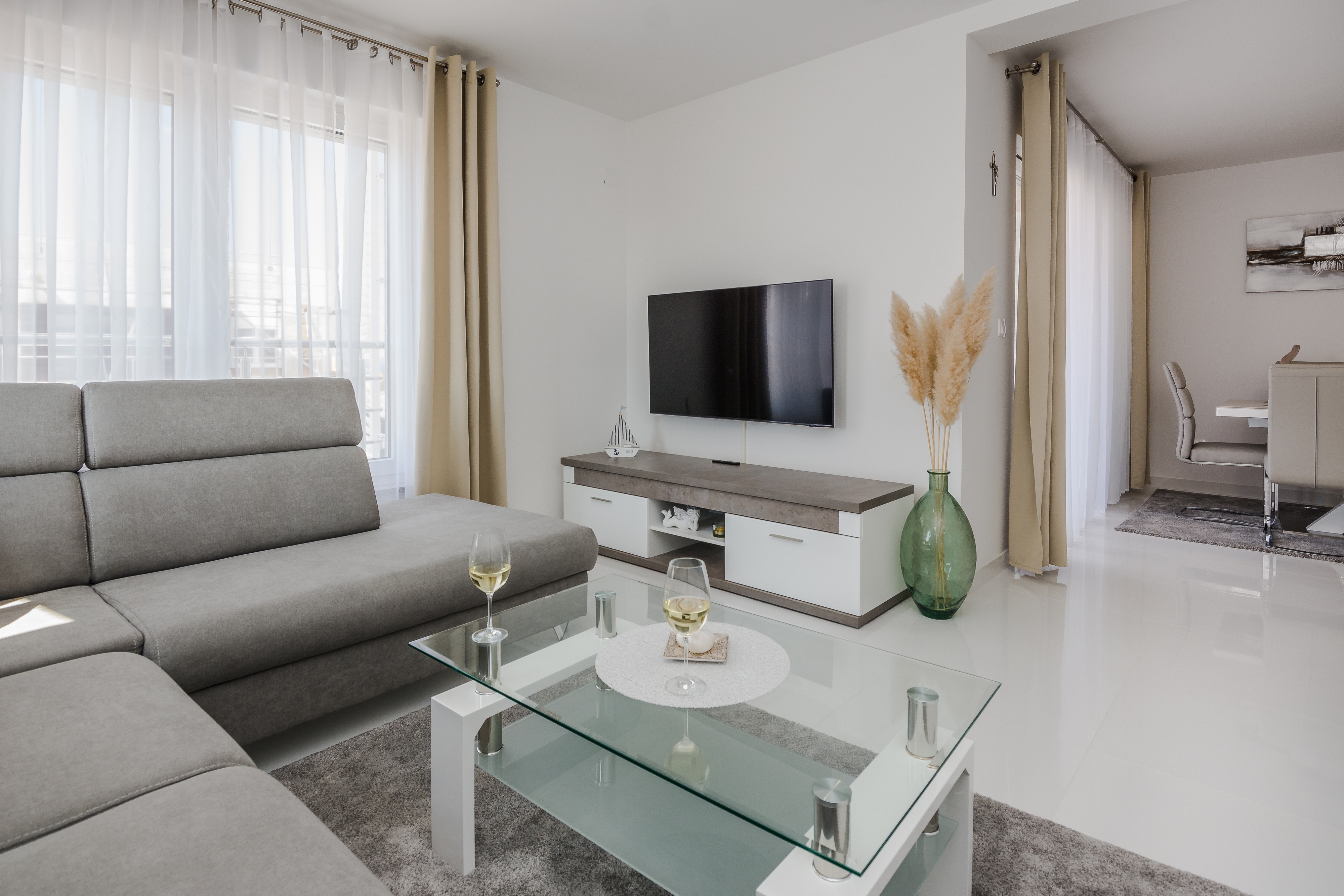 Two bedroom apartment with terrace Vir  A-a