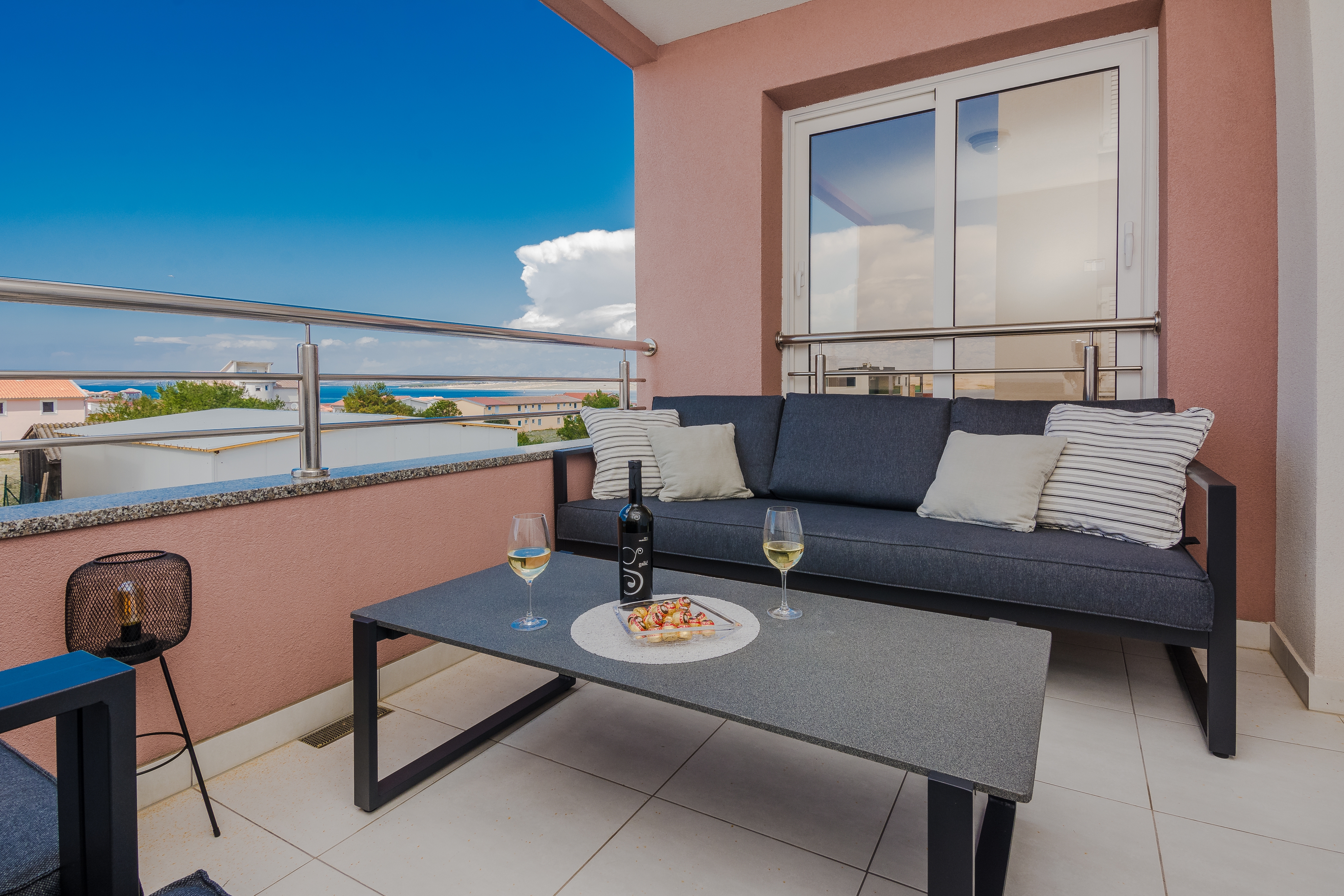 Two bedroom apartment with terrace Vir  A-a