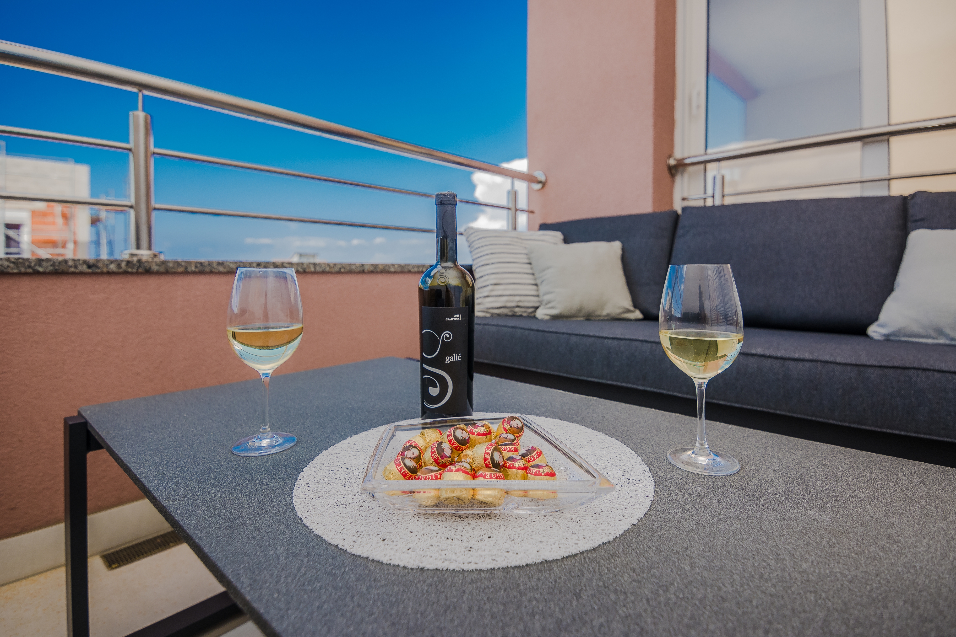 Two bedroom apartment with terrace Vir  A-a