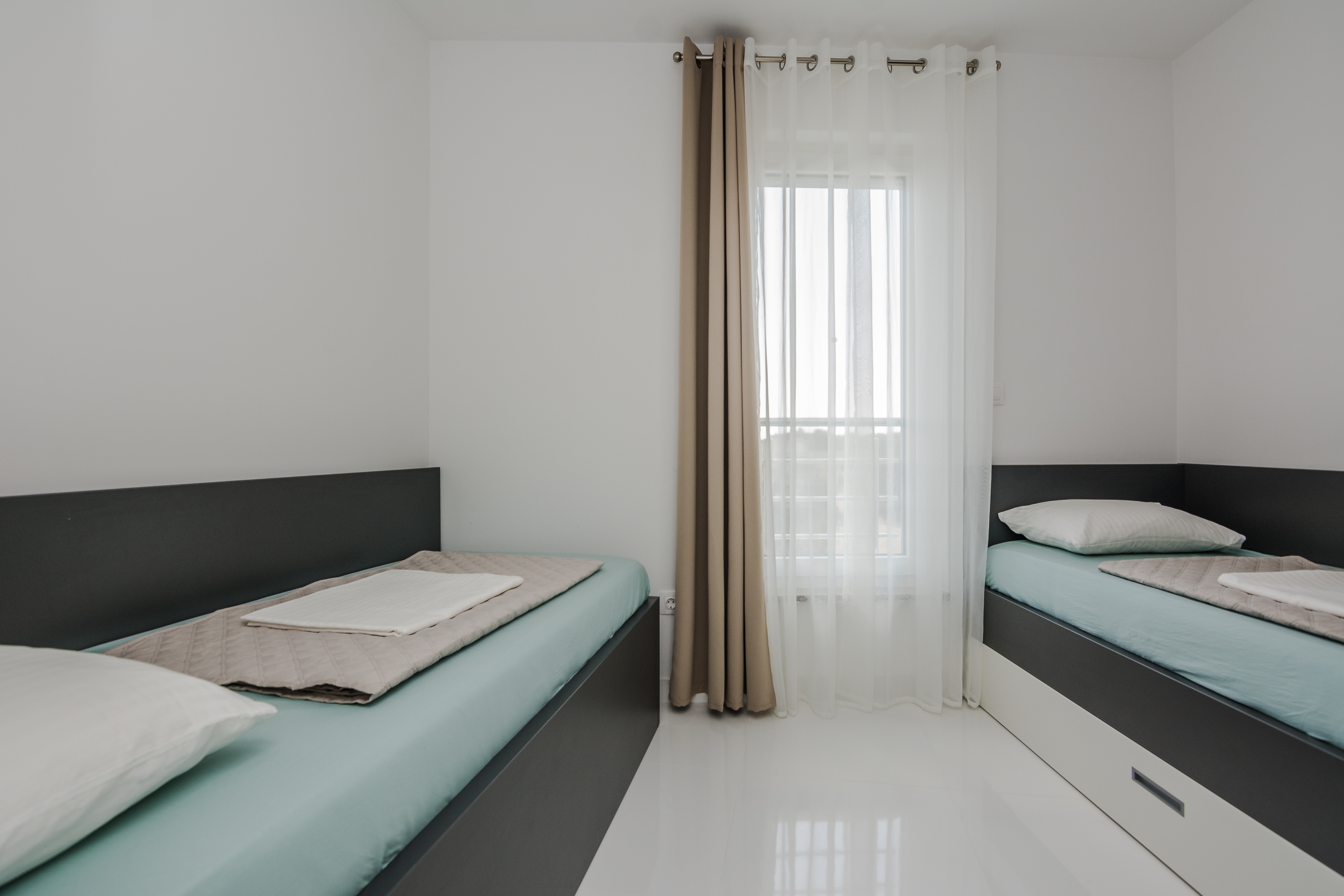Two bedroom apartment with terrace Vir  A-b