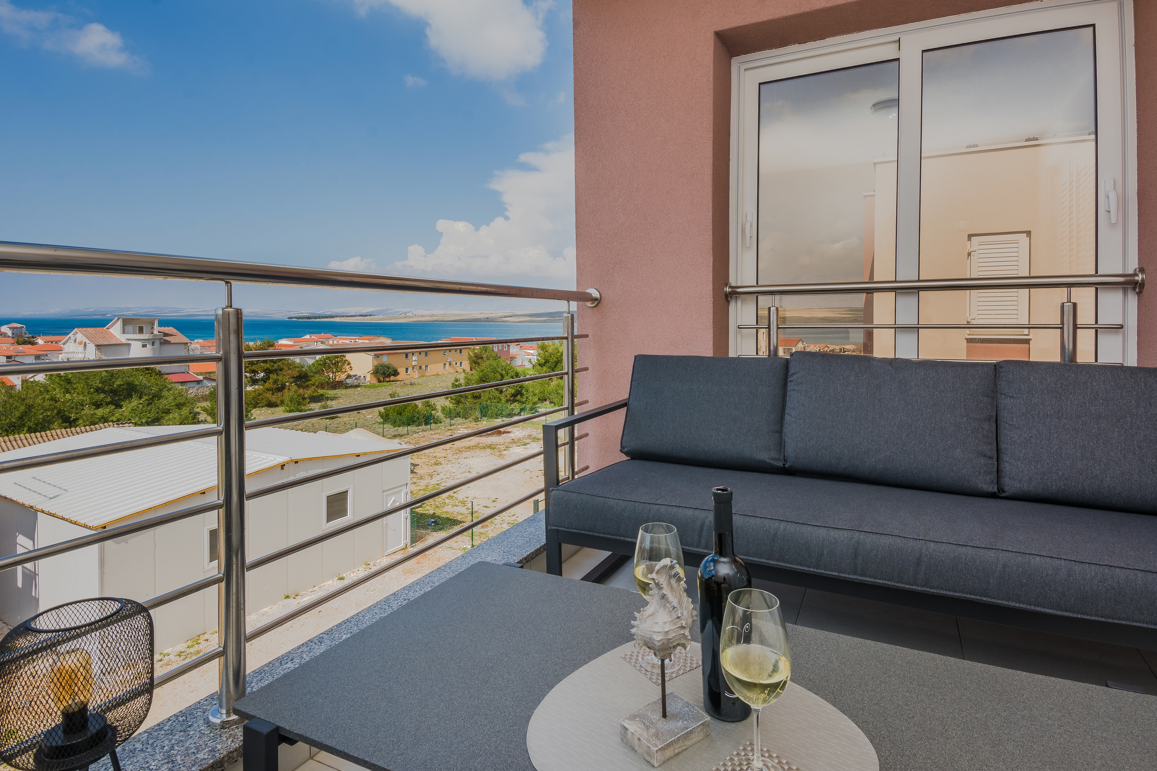 Two bedroom apartment with terrace Vir  A-b