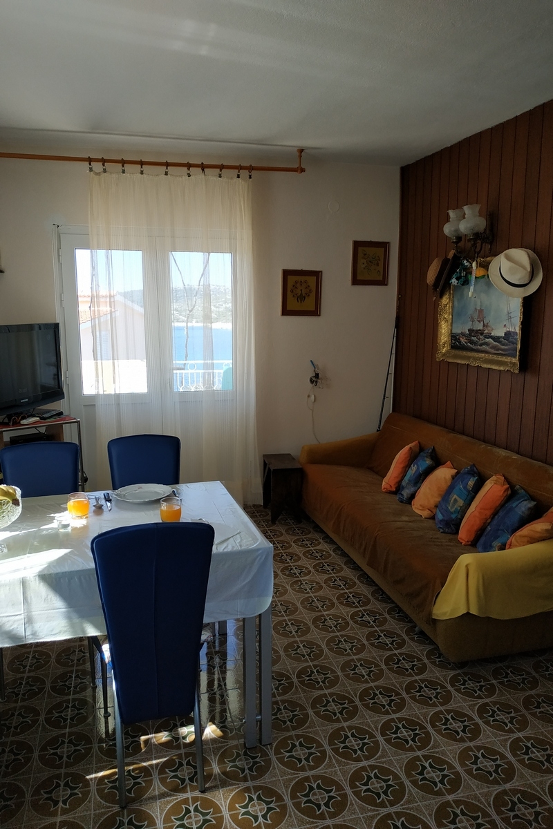 Two bedroom apartment with terrace and sea view Kanica, Rogoznica (A-21093-a)