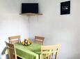 Jídelna Novalja, Jídelna v ubytování typu apartment, WiFi.