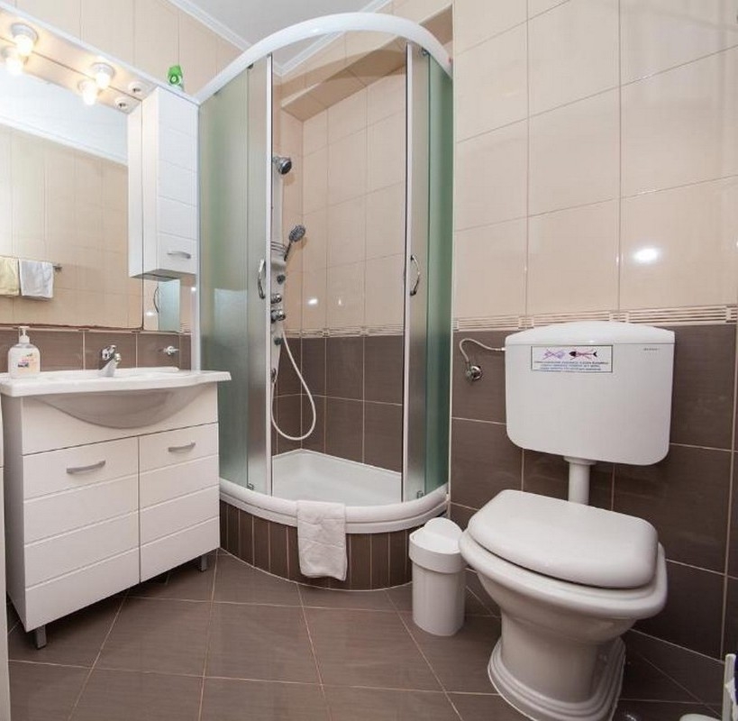 One bedroom apartment with balcony and sea view Promajna, Makarska  A-a