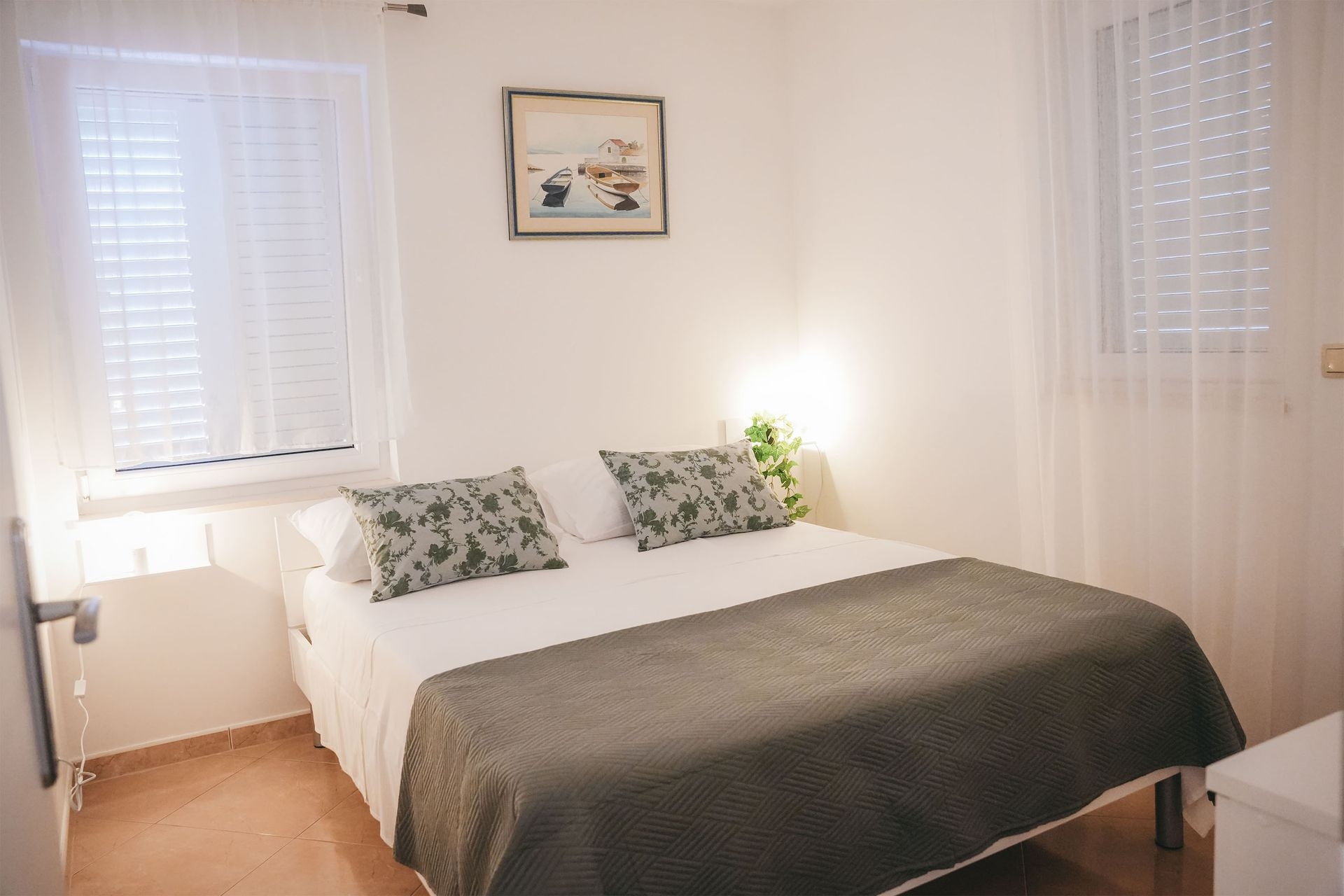 One bedroom apartment with balcony and sea view Promajna, Makarska  A-a