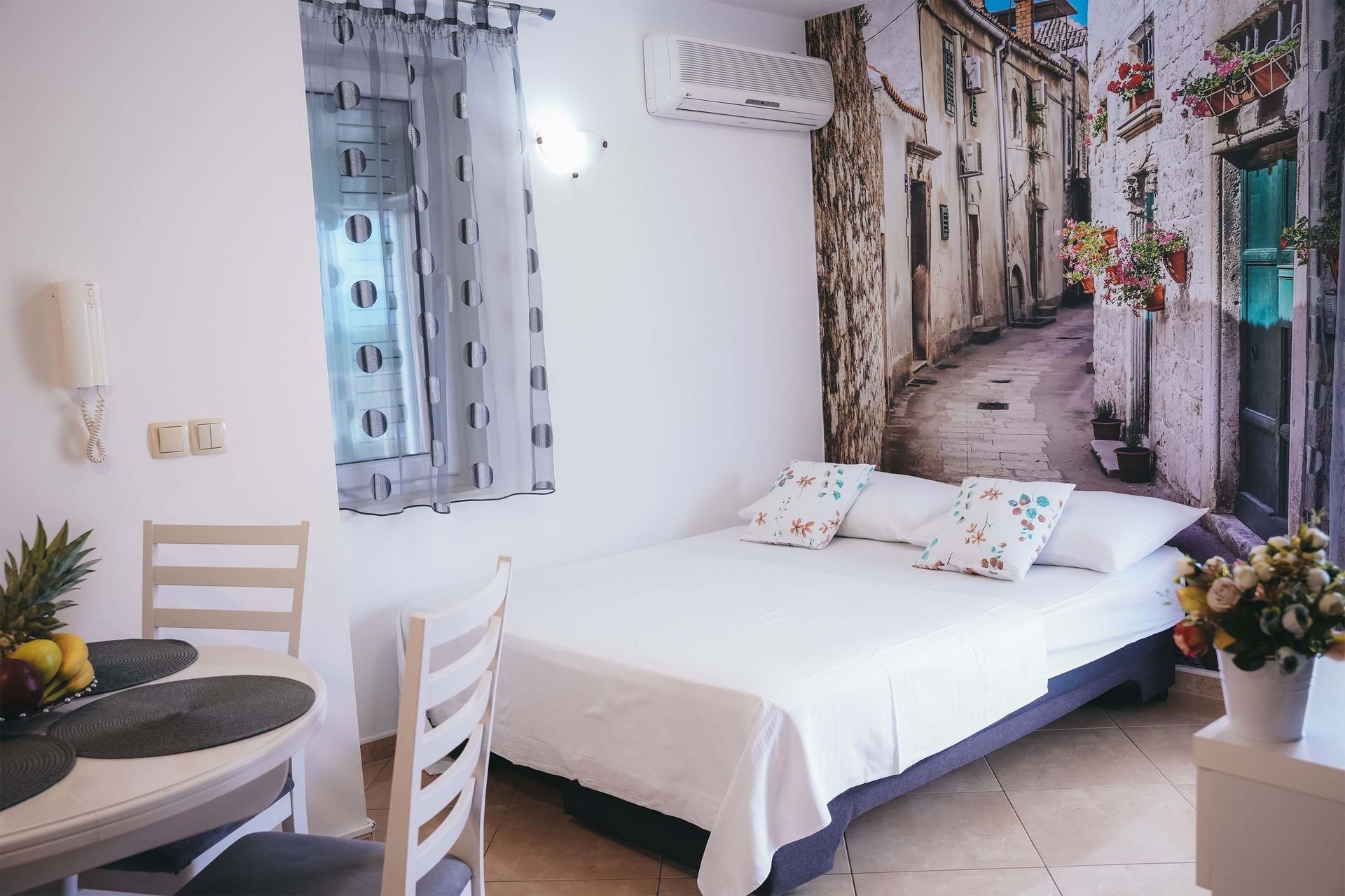 One bedroom apartment with balcony and sea view Promajna, Makarska  A-a