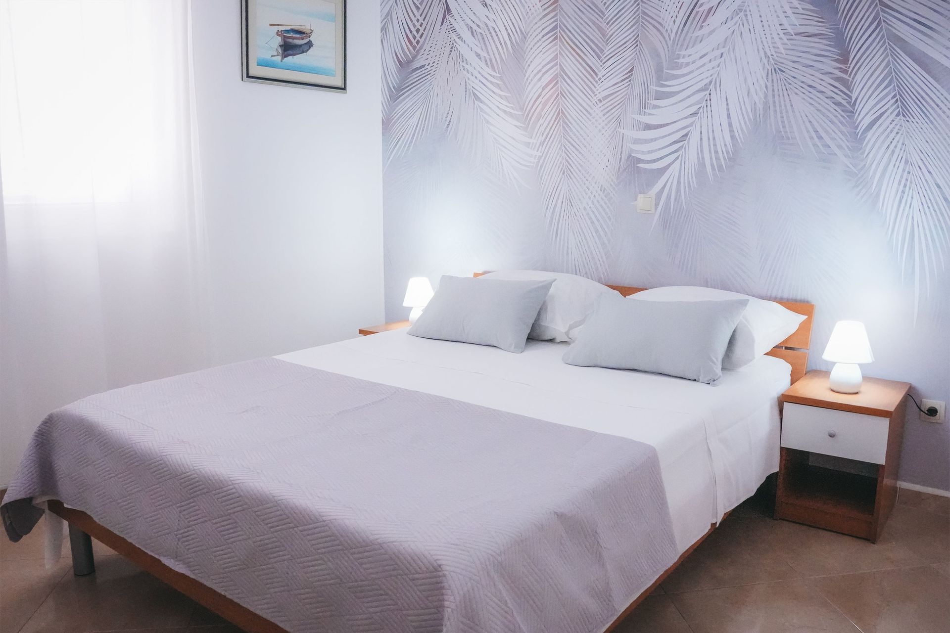 One bedroom apartment with balcony Promajna, Makarska  A-b