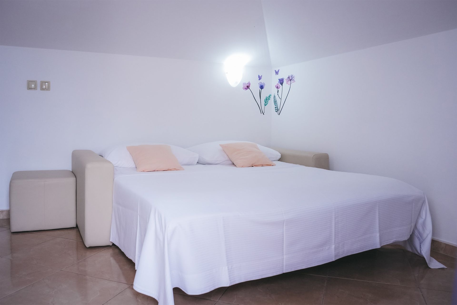 One bedroom apartment with balcony and sea view Promajna, Makarska  A-c