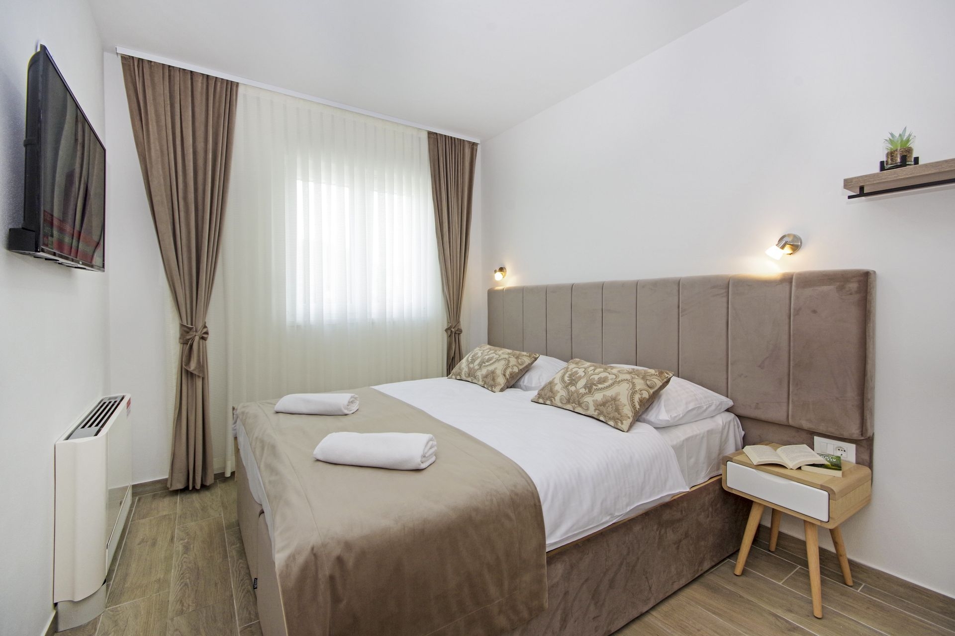 One bedroom apartment with terrace and sea view Promajna, Makarska  A-h