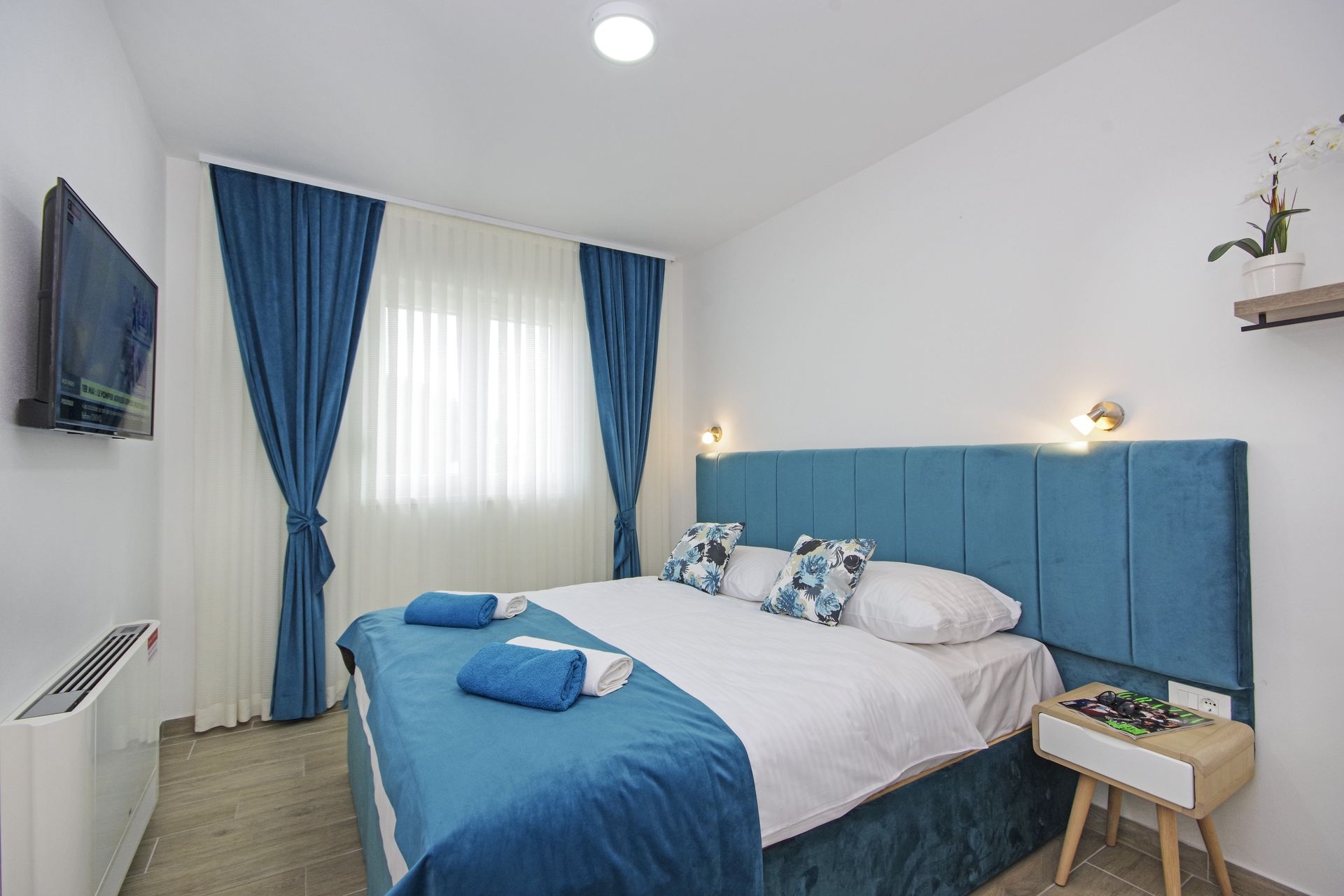 One bedroom apartment with terrace and sea view Promajna, Makarska  A-j