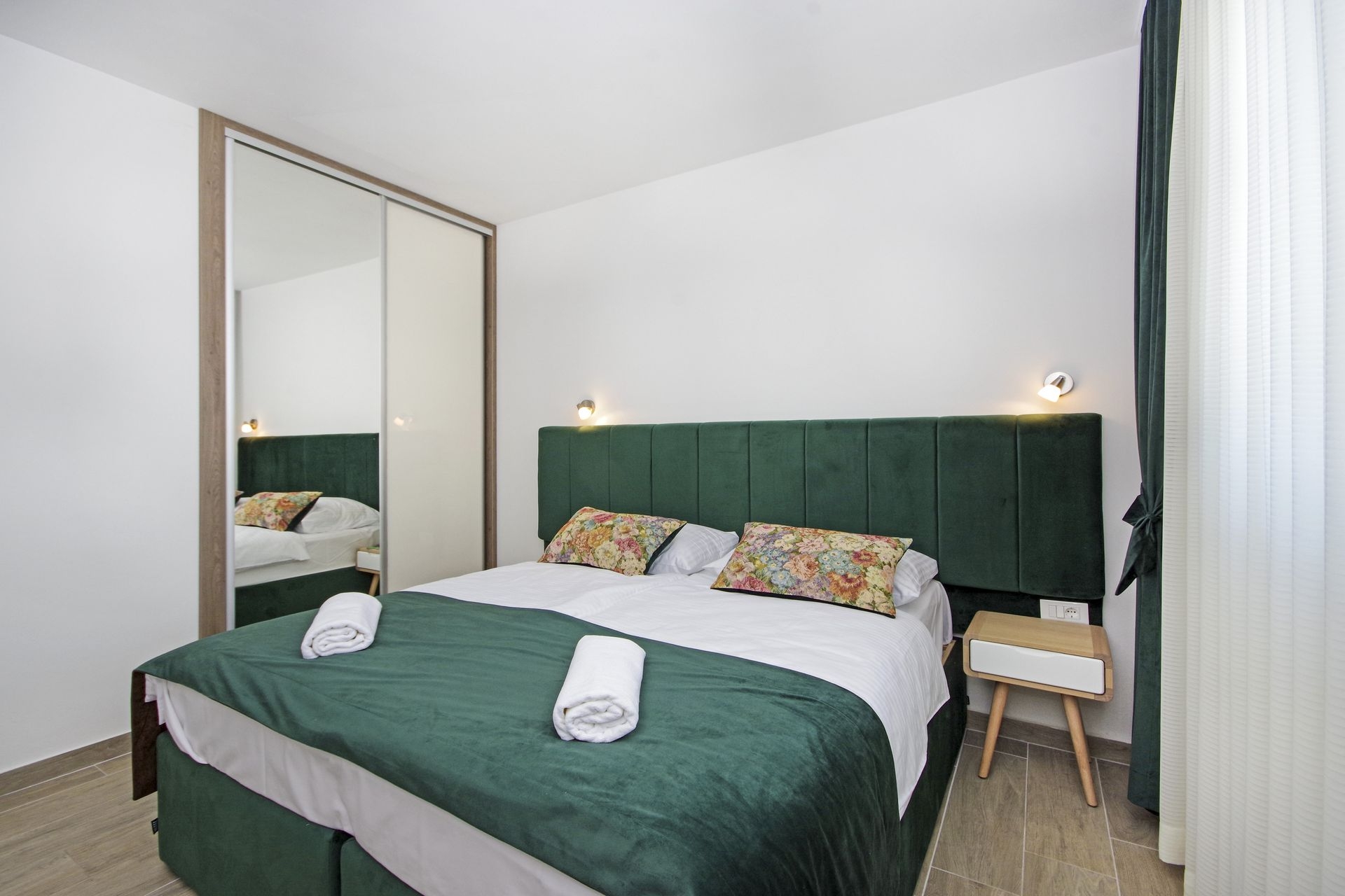 One bedroom apartment with terrace and sea view Promajna, Makarska  A-l