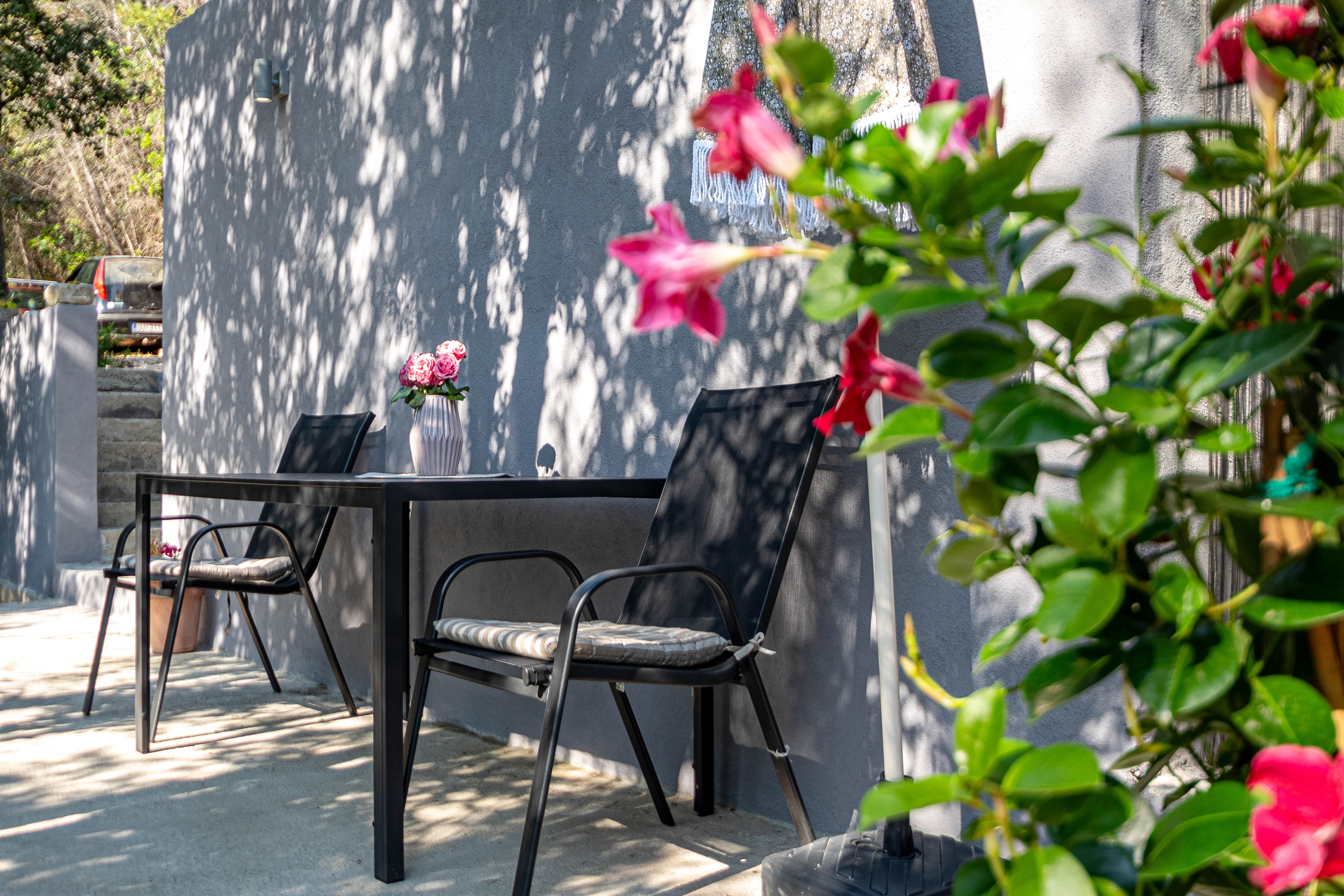 One bedroom house with terrace and sea view Cove Orlanduša, Korčula (K-21104)