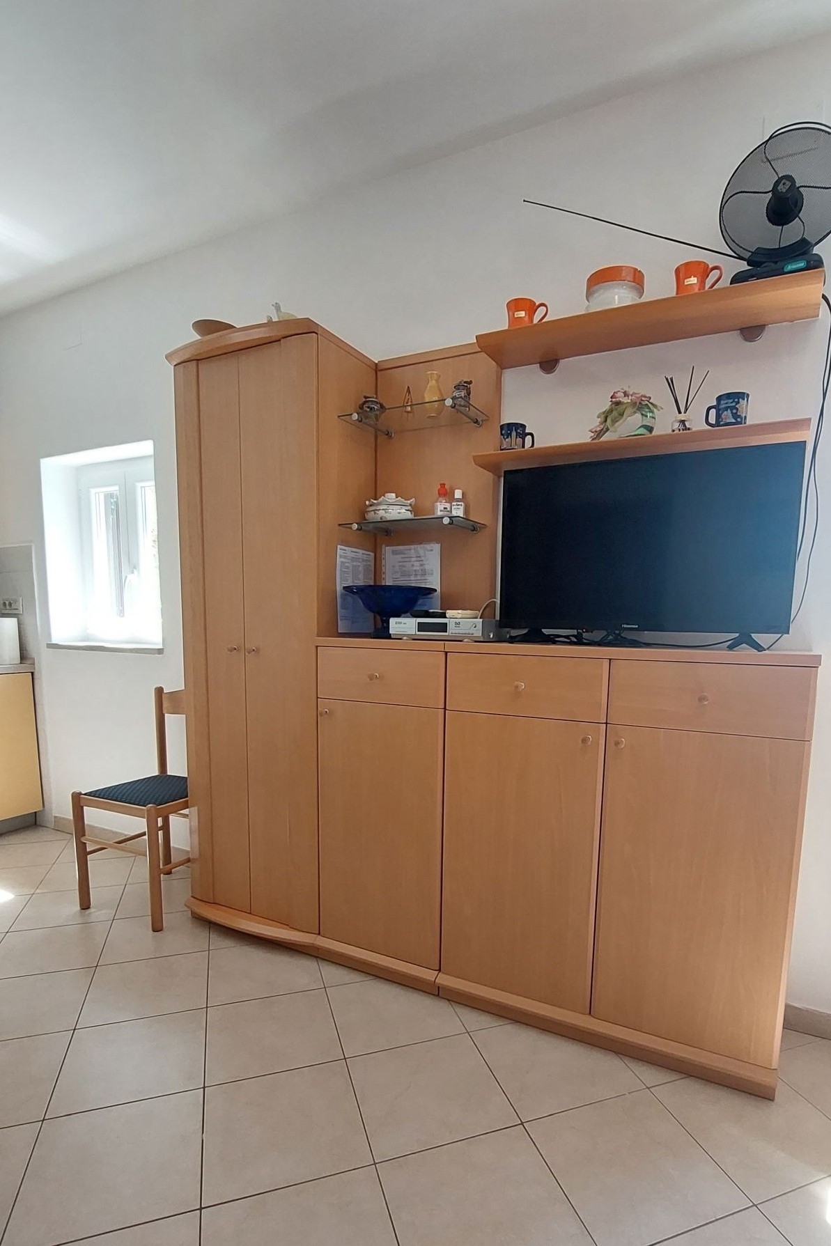 Studio flat with air-conditioning Cres  AS-a