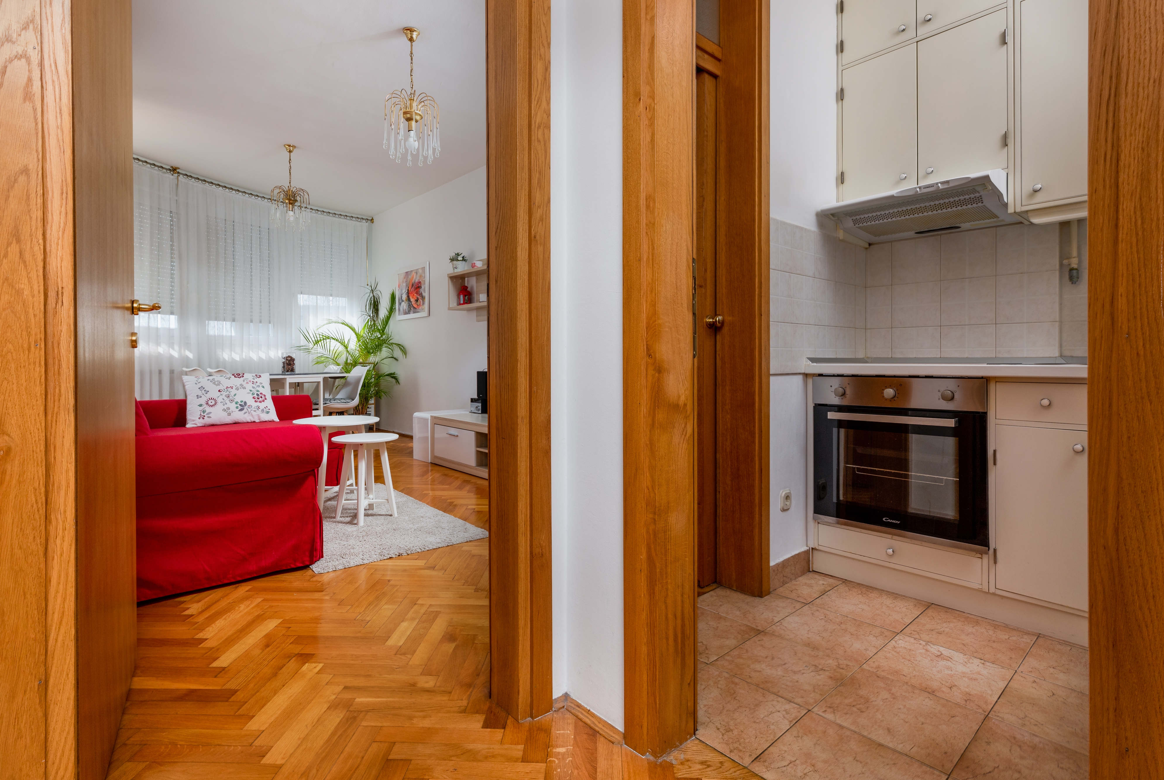 One bedroom apartment with balcony Zagreb  A-a