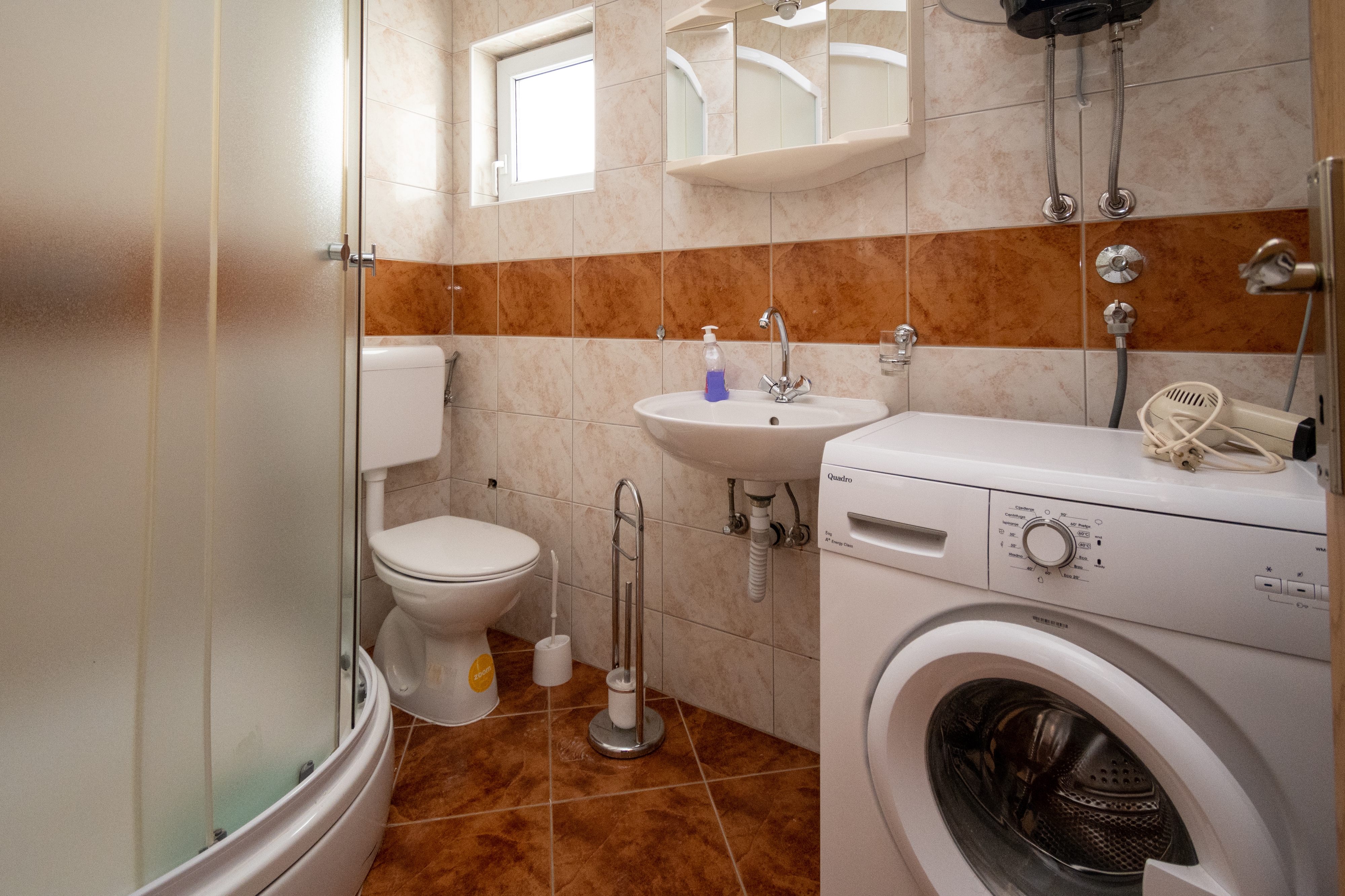 Two bedroom apartment with balcony and sea view Posedarje, Novigrad  A-a