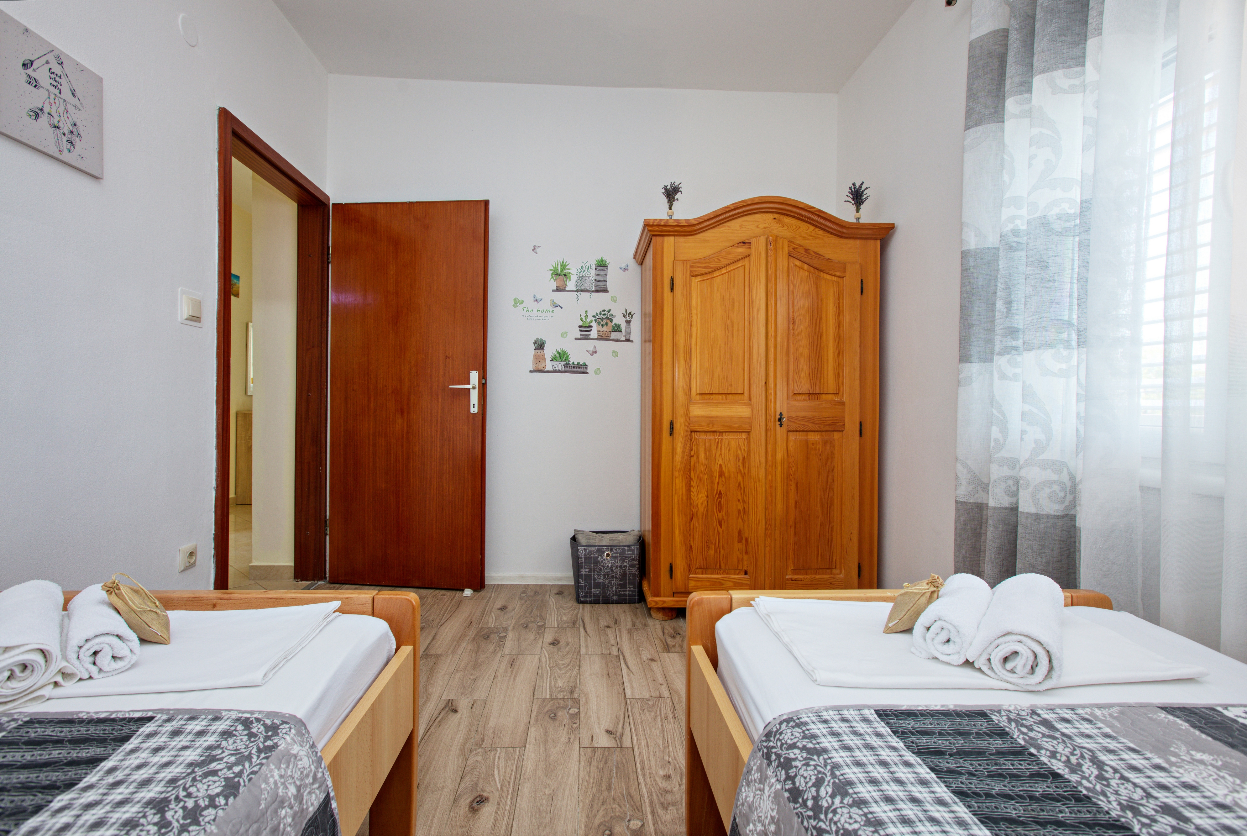 Two bedroom apartment with balcony Ražanj, Rogoznica  A-a