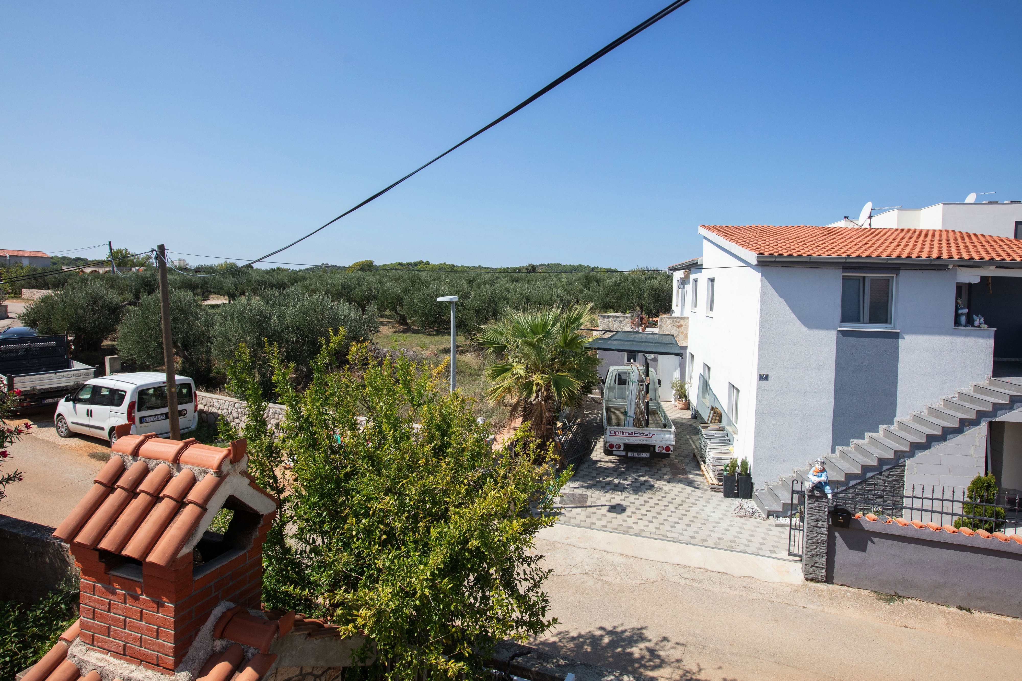Two bedroom apartment with terrace Jezera, Murter  A-b