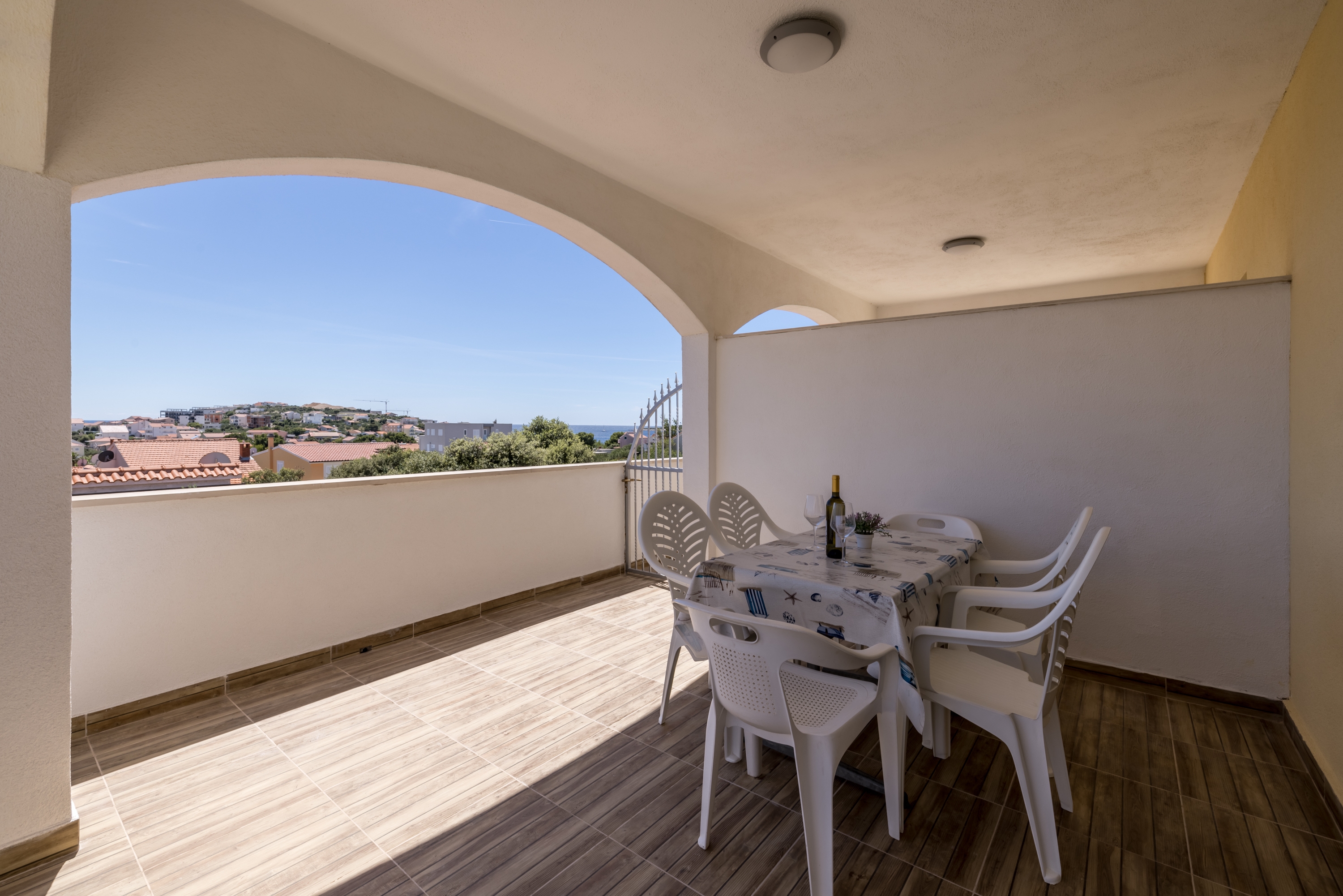 Two bedroom apartment with terrace and sea view Sevid, Trogir  A-b