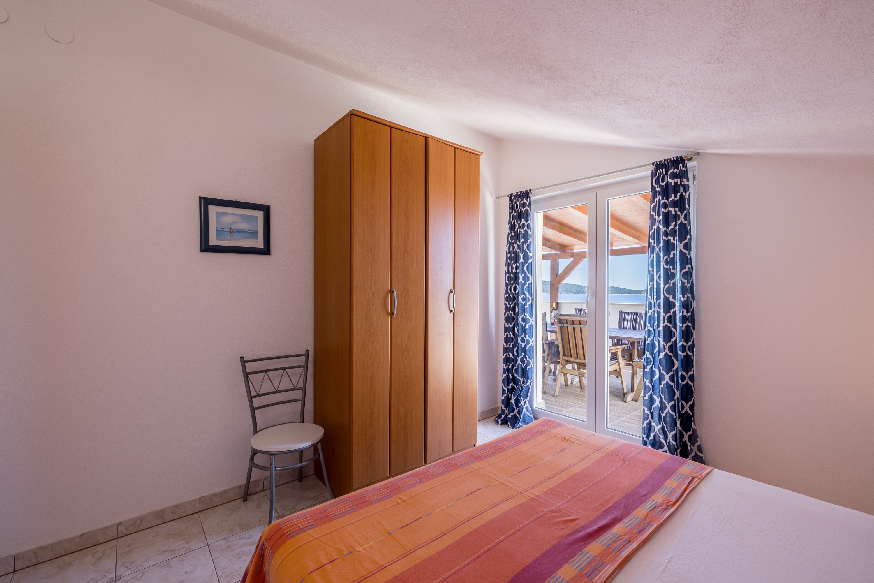 Two bedroom apartment with terrace and sea view Sevid, Trogir  A-c