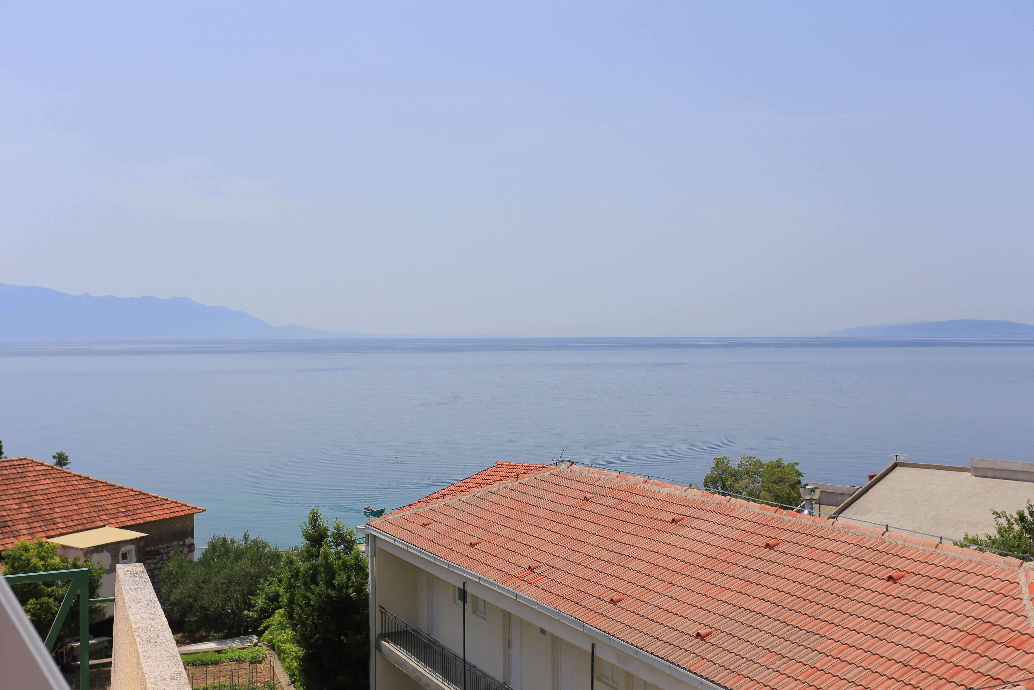 One bedroom apartment with balcony and sea view Gradac, Makarska  A-a