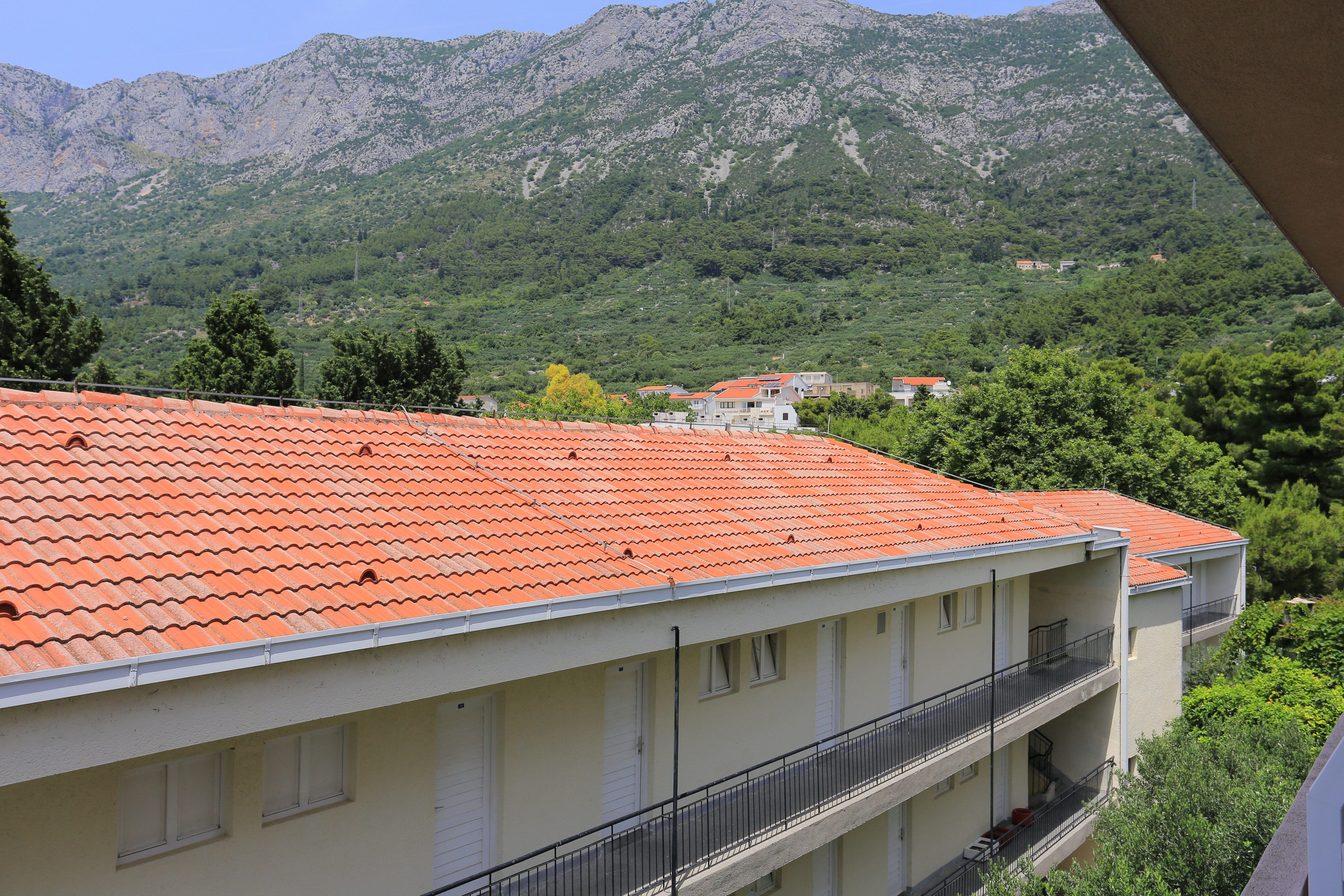 One bedroom apartment with balcony and sea view Gradac, Makarska  A-a