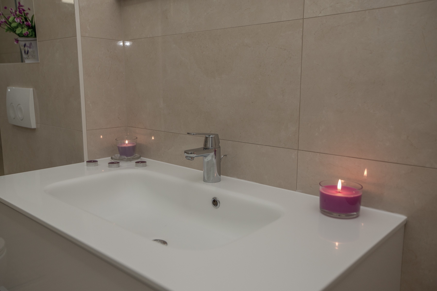 One bedroom apartment with terrace Promajna, Makarska  A-e
