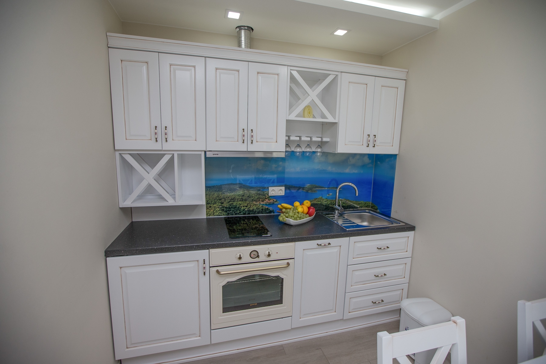 One bedroom apartment with terrace Promajna, Makarska  A-e