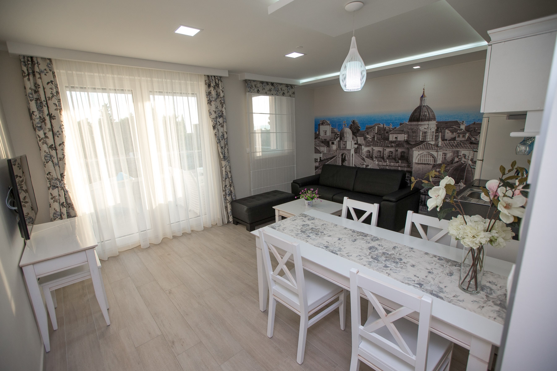 One bedroom apartment with terrace Promajna, Makarska  A-f