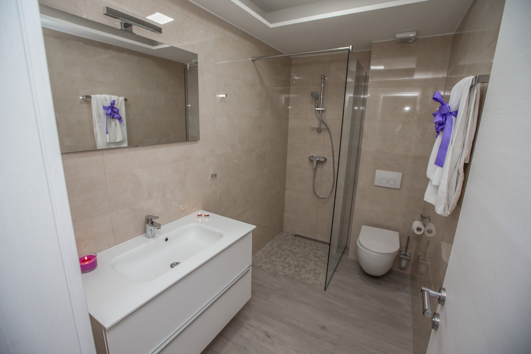 One bedroom apartment with balcony Promajna, Makarska  A-g