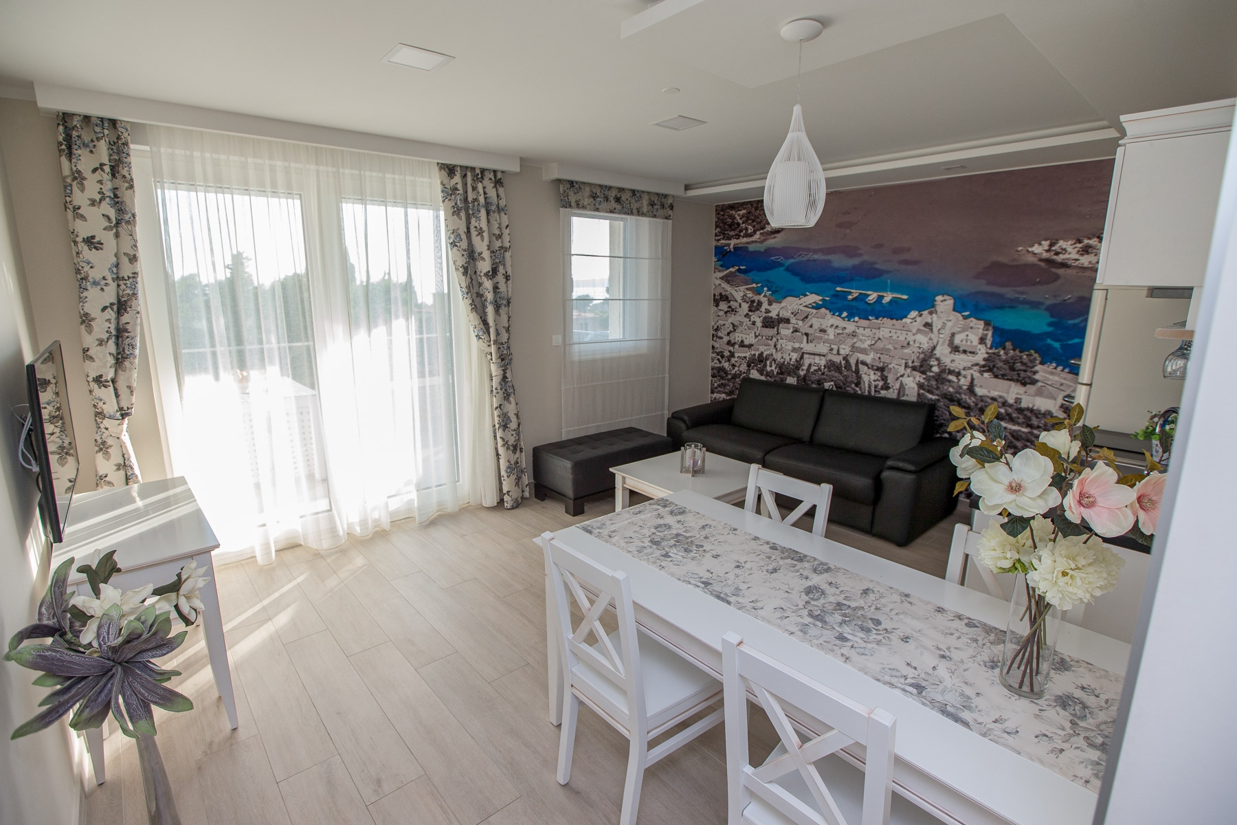 One bedroom apartment with terrace Promajna, Makarska  A-j