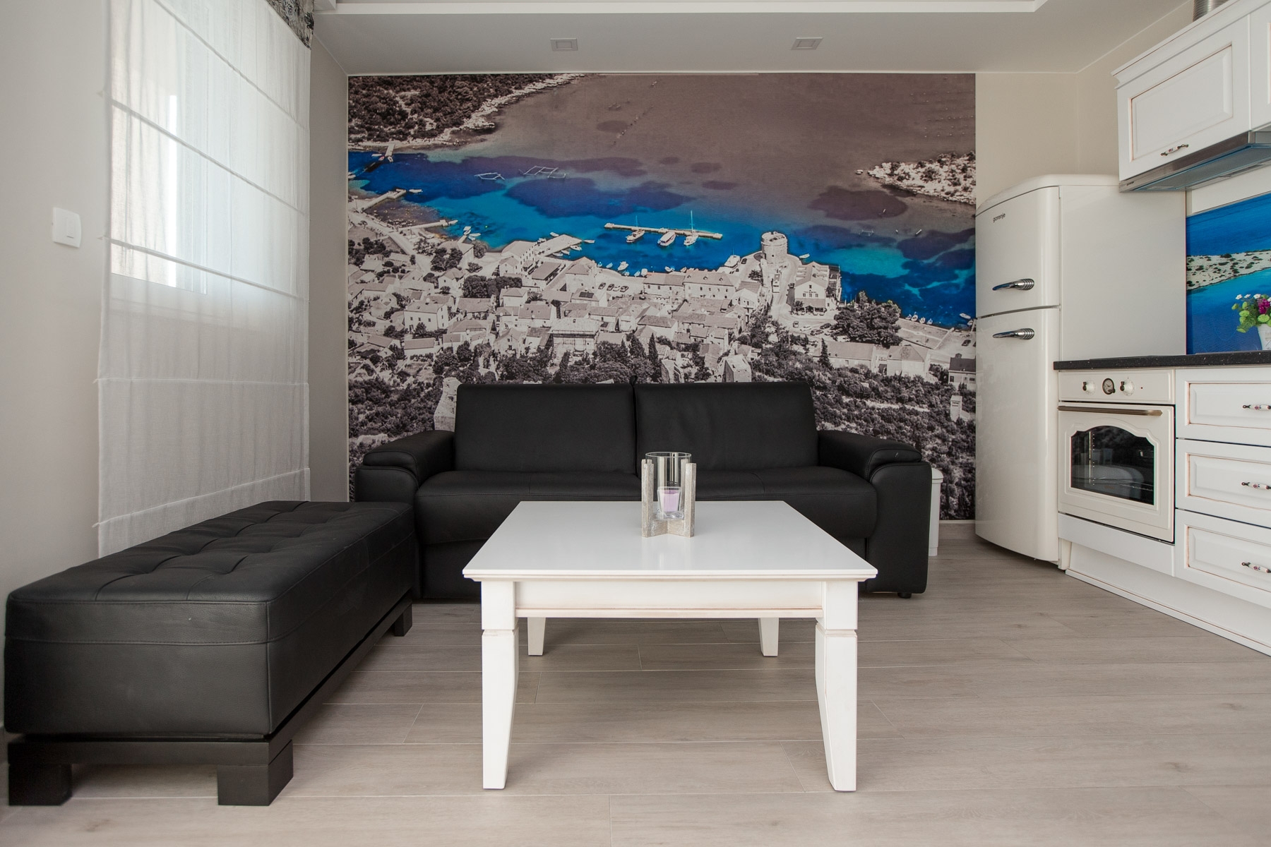 One bedroom apartment with terrace Promajna, Makarska  A-j
