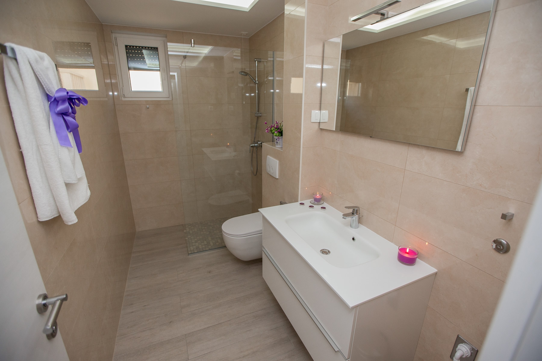 One bedroom apartment with terrace and sea view Promajna, Makarska  A-m