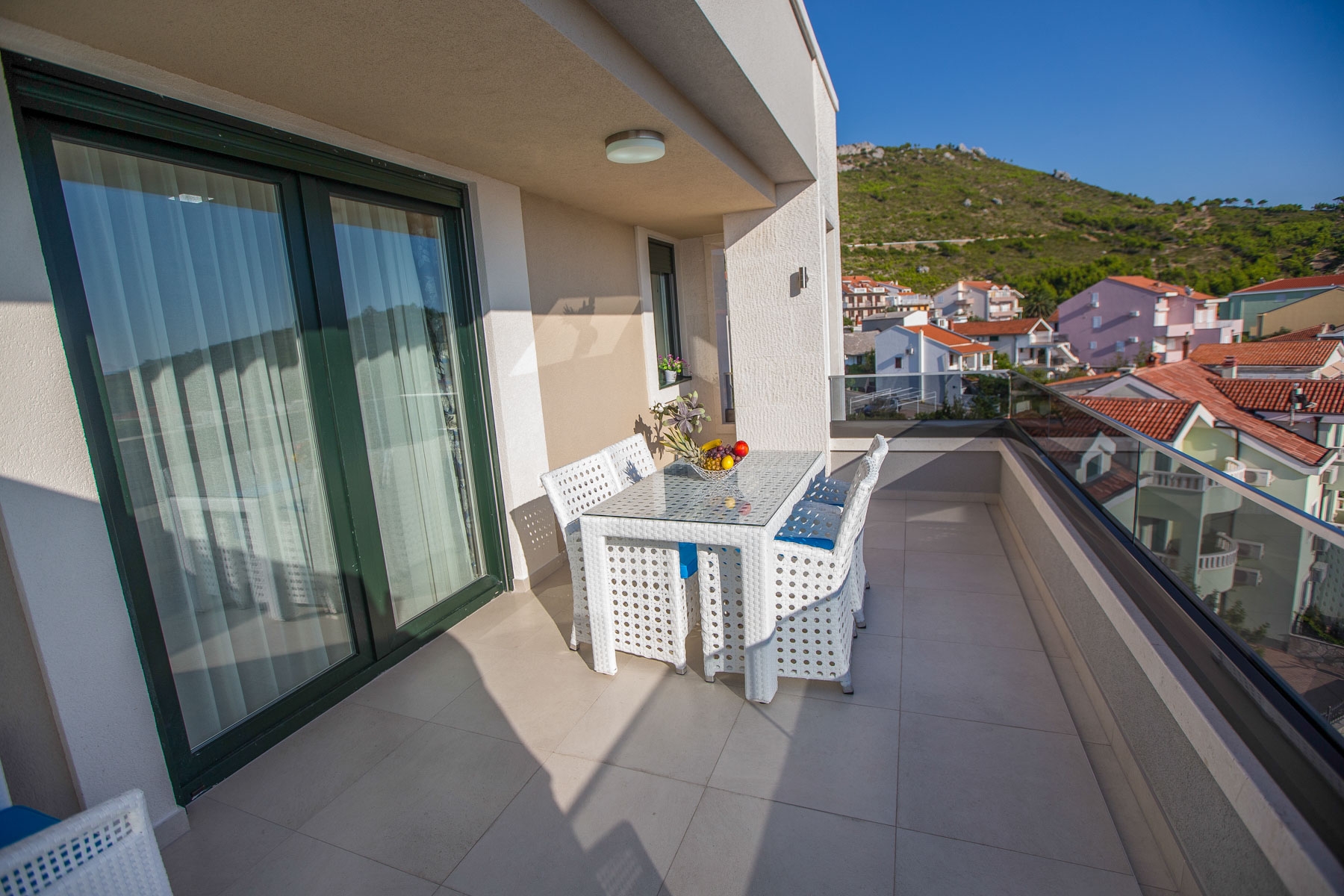 One bedroom apartment with terrace and sea view Promajna, Makarska  A-m