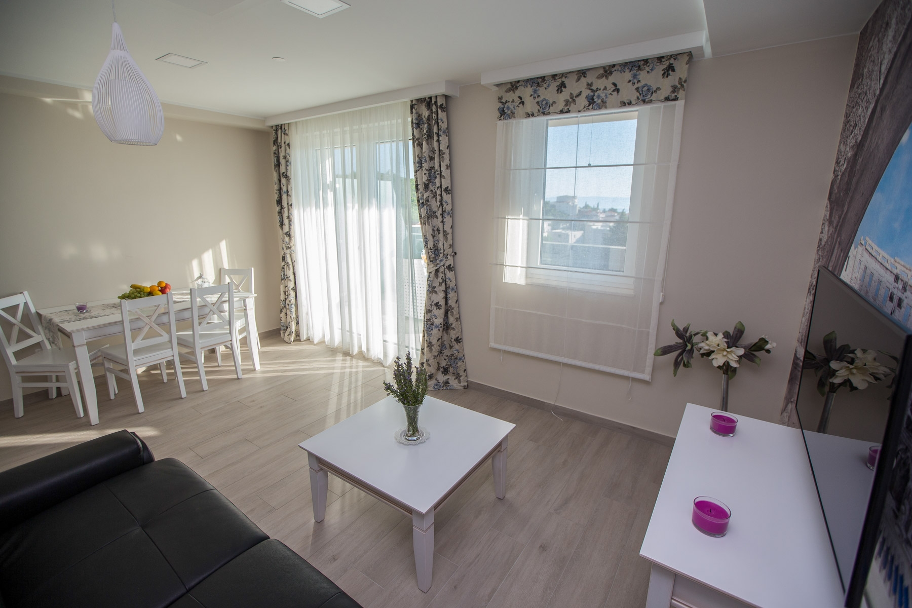 One bedroom apartment with terrace and sea view Promajna, Makarska  A-n