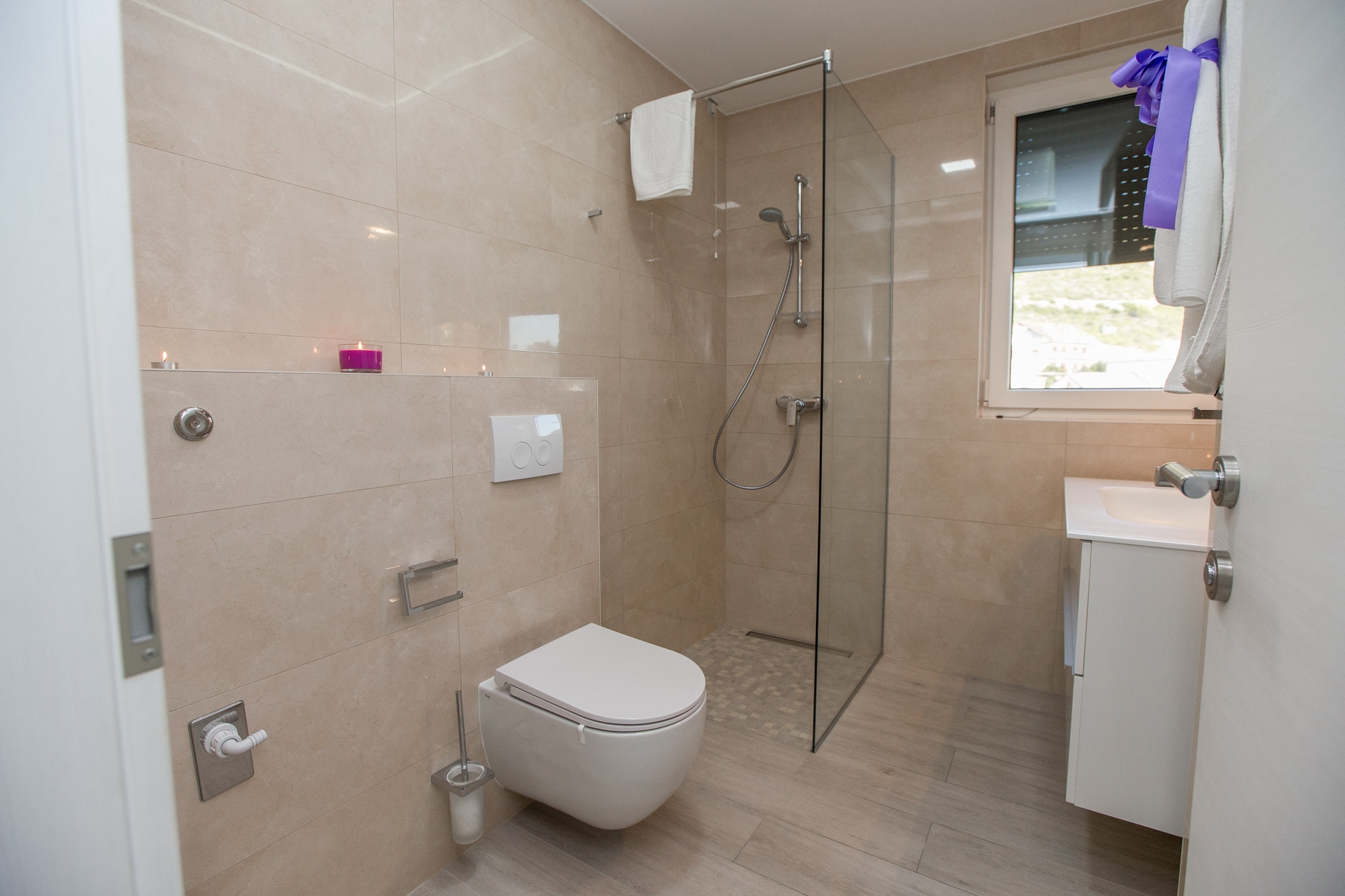 Studio flat with air-conditioning Promajna, Makarska  AS-b