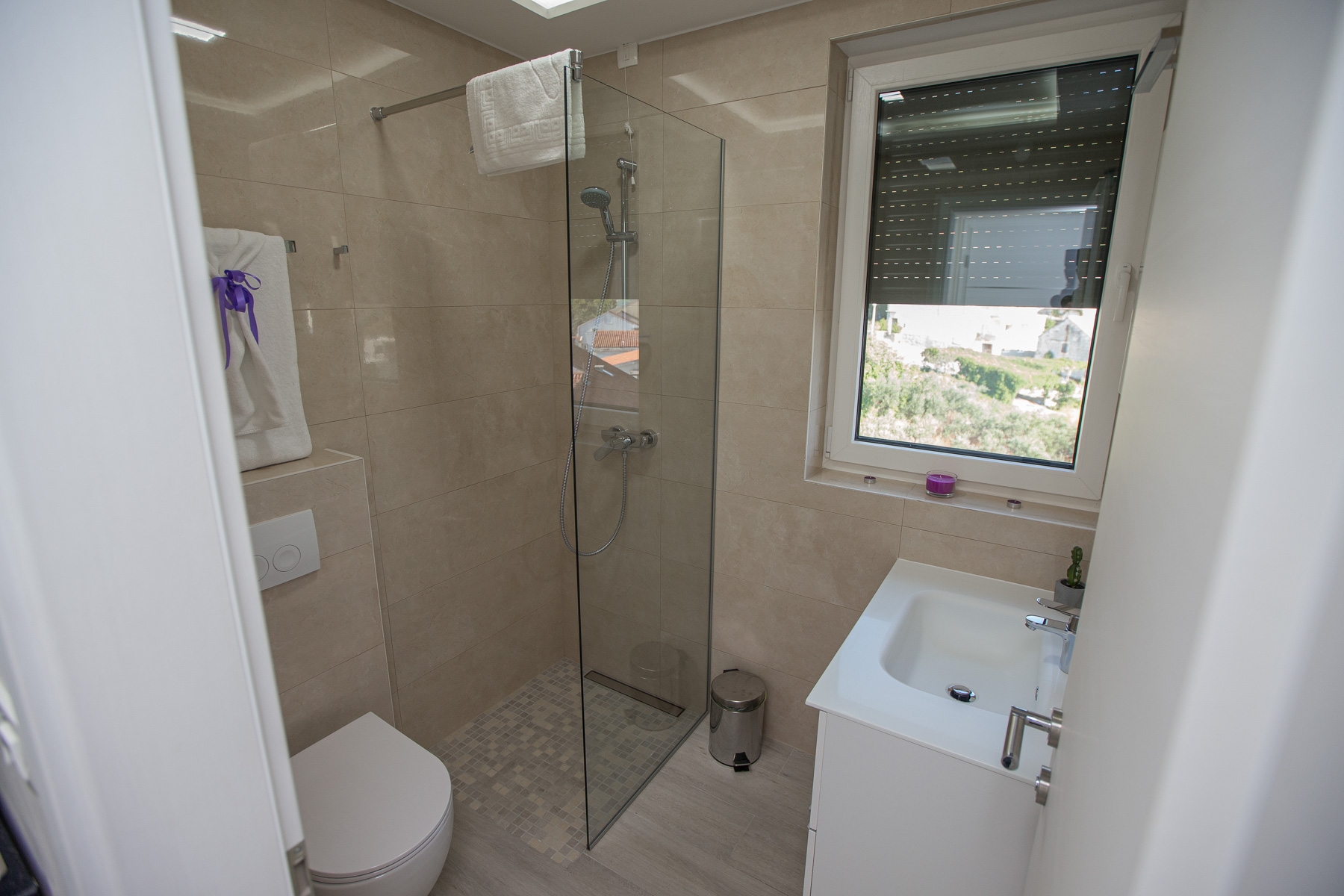Studio flat with air-conditioning Promajna, Makarska  AS-c