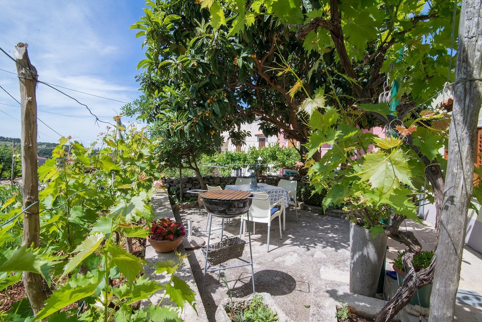 Studio flat with terrace Veli Lošinj, Lošinj (AS-21185-a)